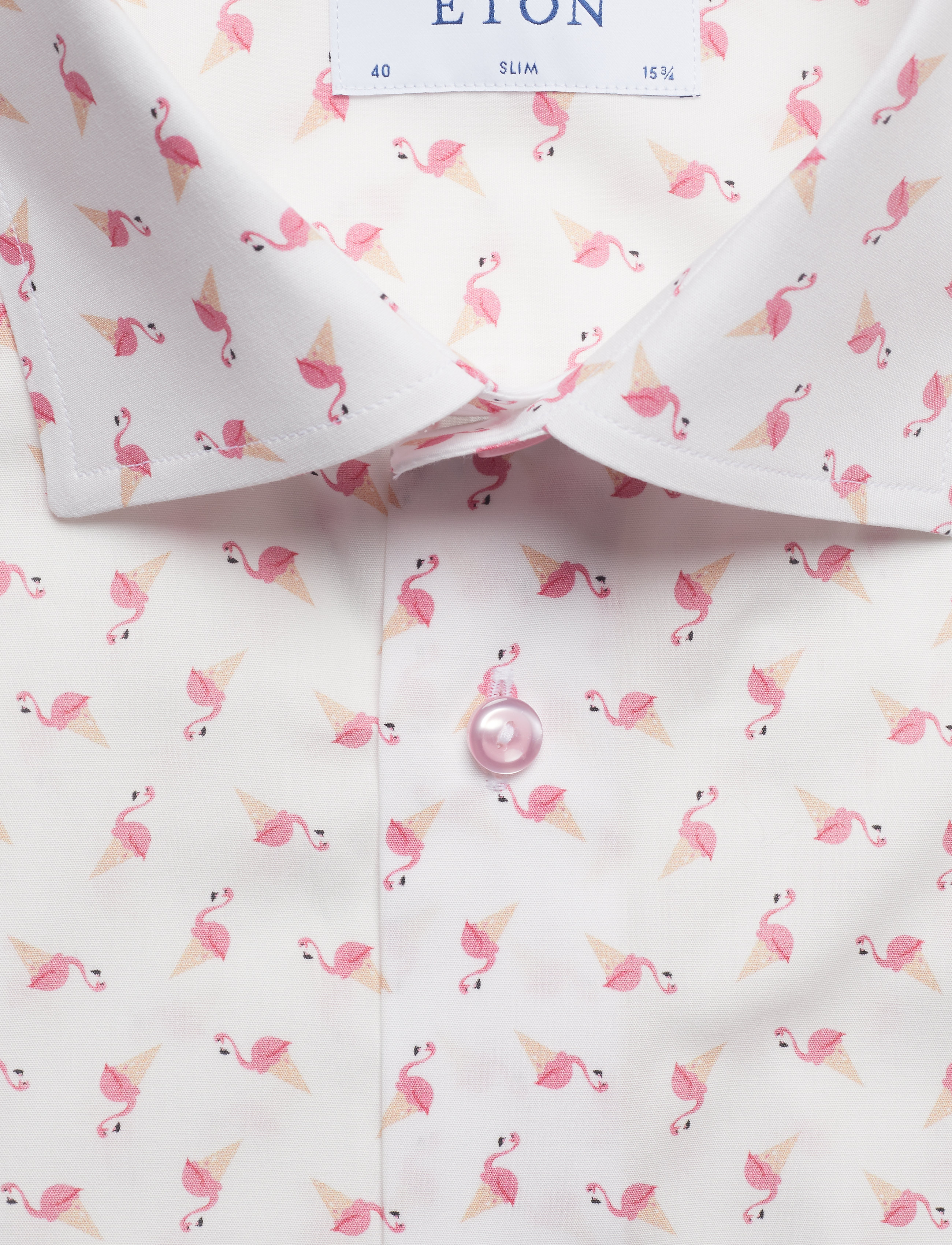 Eton - Ice Cream Flamingo Shirt - pink/red - 2