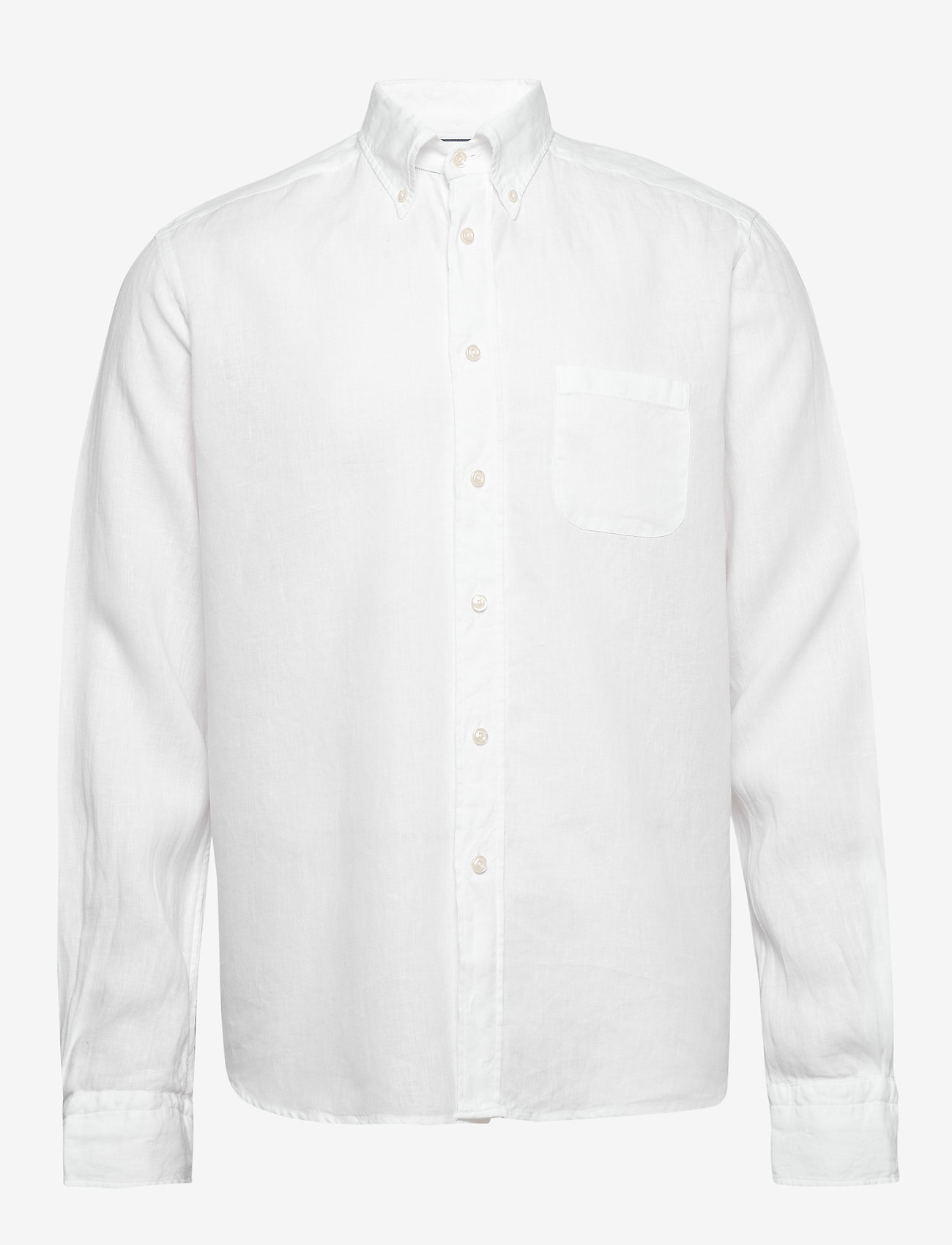Eton - Button down linen shirt - white - 0