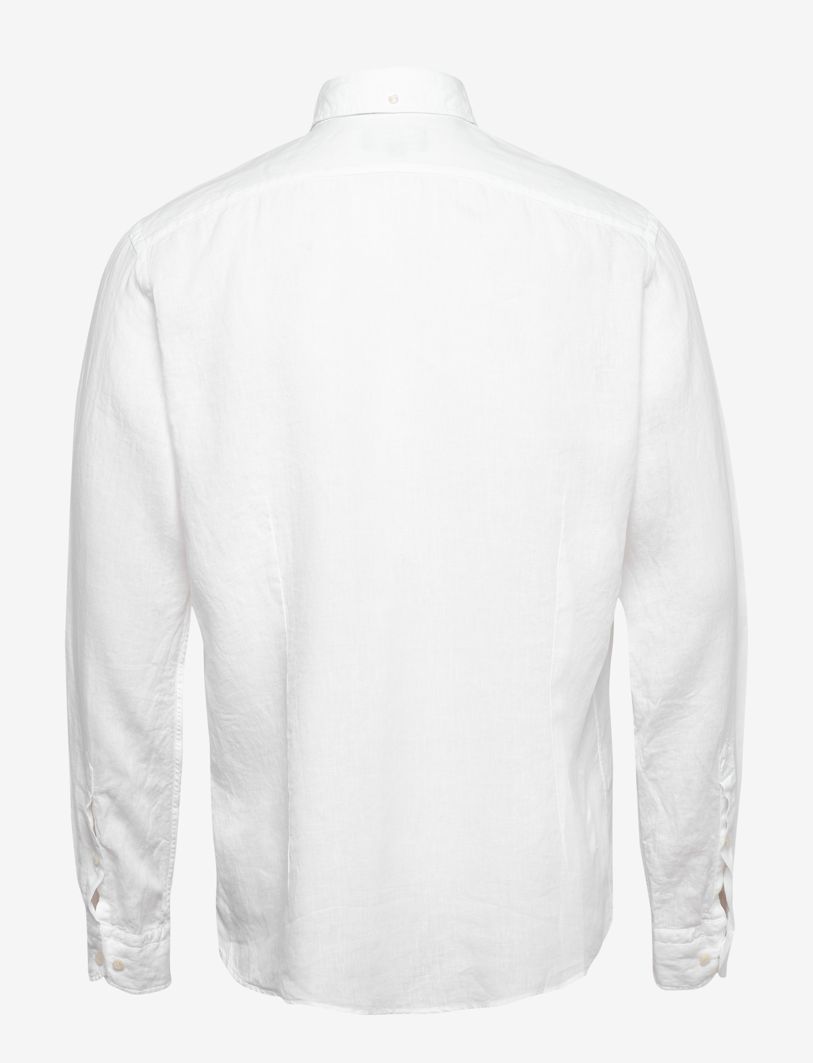 Eton - Button down linen shirt - white - 1