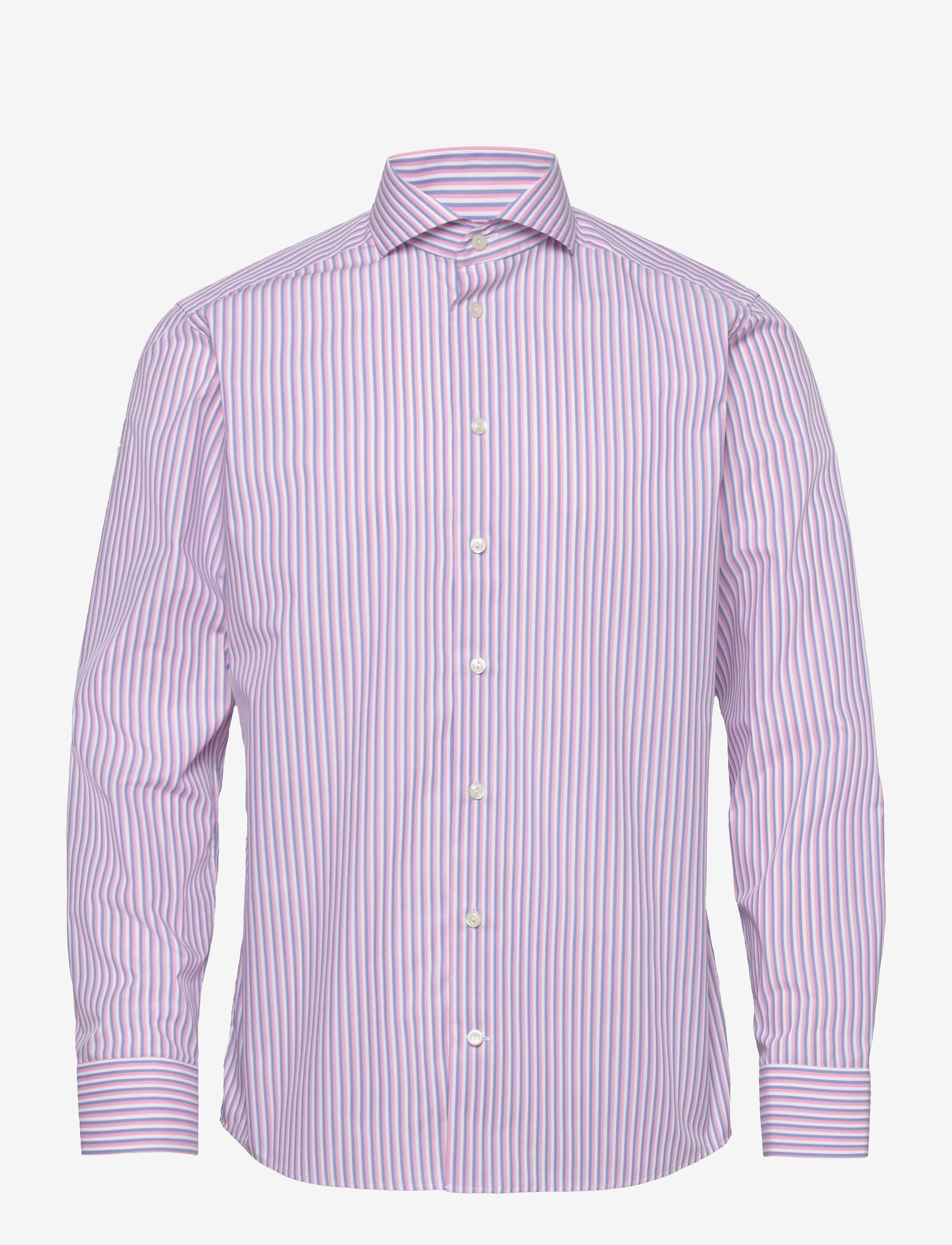 Eton - Slim fit Business Poplin Shirt - pink/red - 0