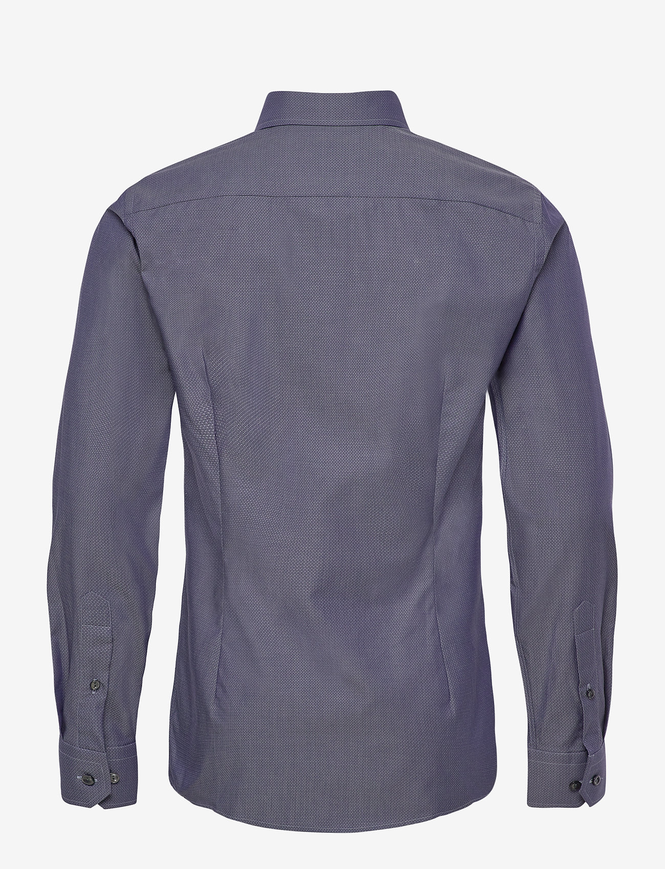 Eton - Grey Button-Under Poplin Shirt - grey - 1