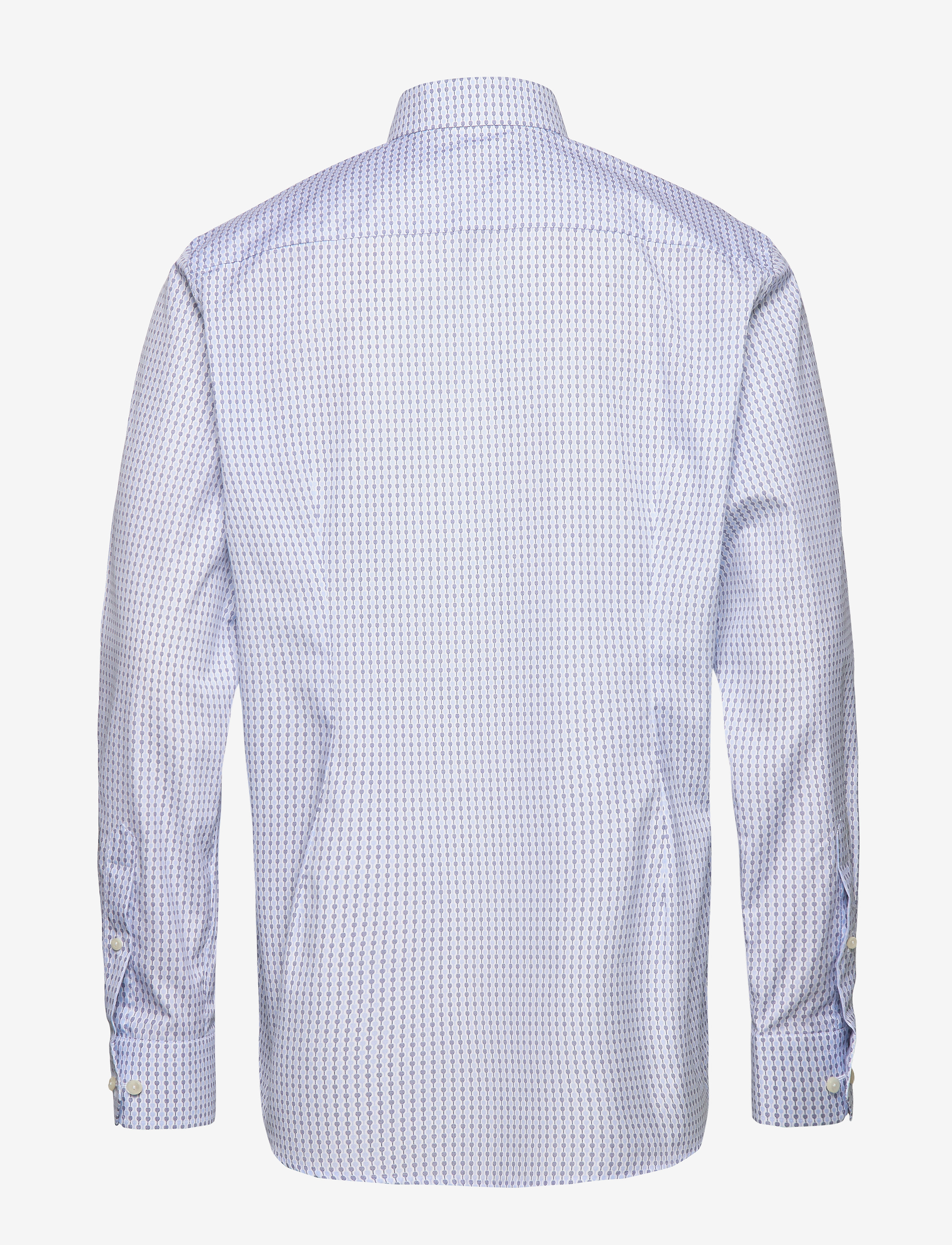 Eton - Tennis Racket Print Shirt - blue - 1