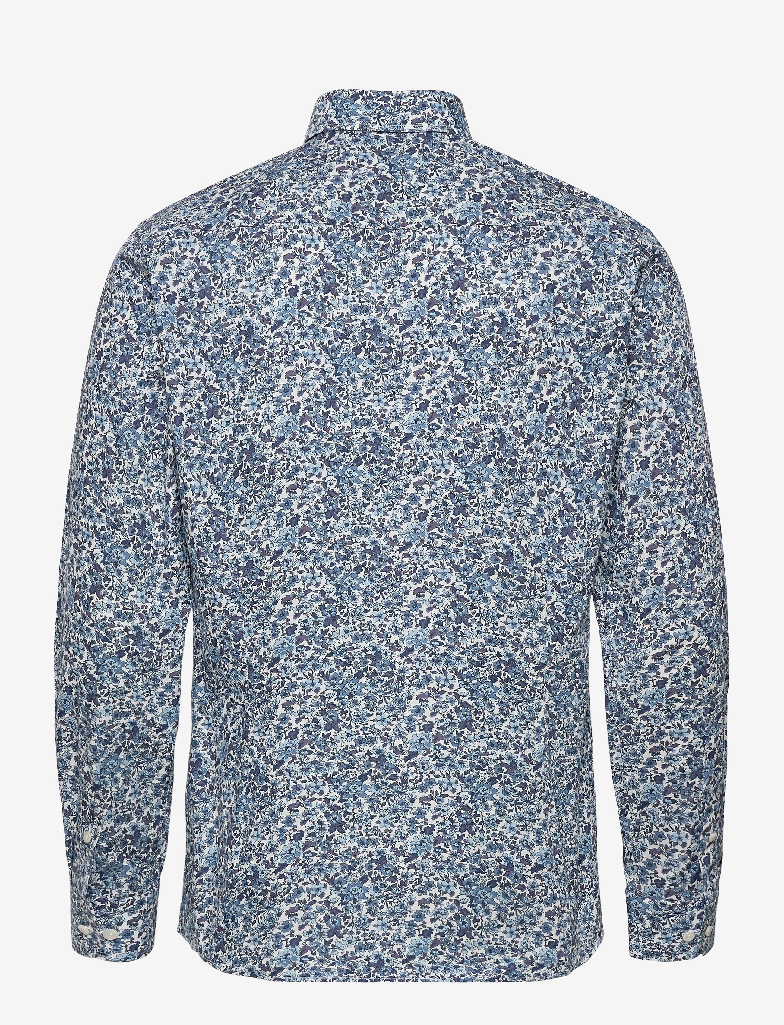 Eton - Slim fit Business Poplin Shirt - blue - 1
