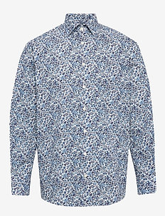 Floral Print Poplin Shirt, Eton