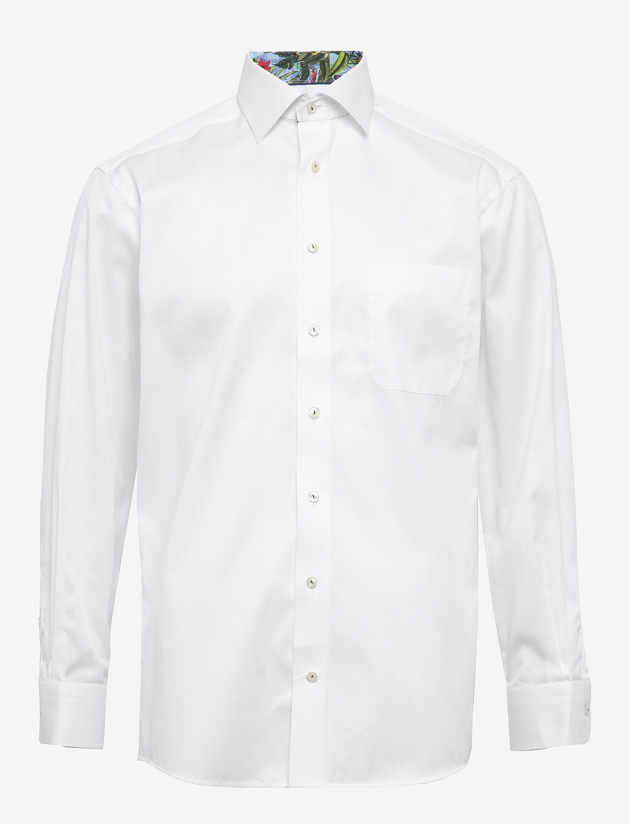 Classic fit Business Signature Twill Shirt - WHITE