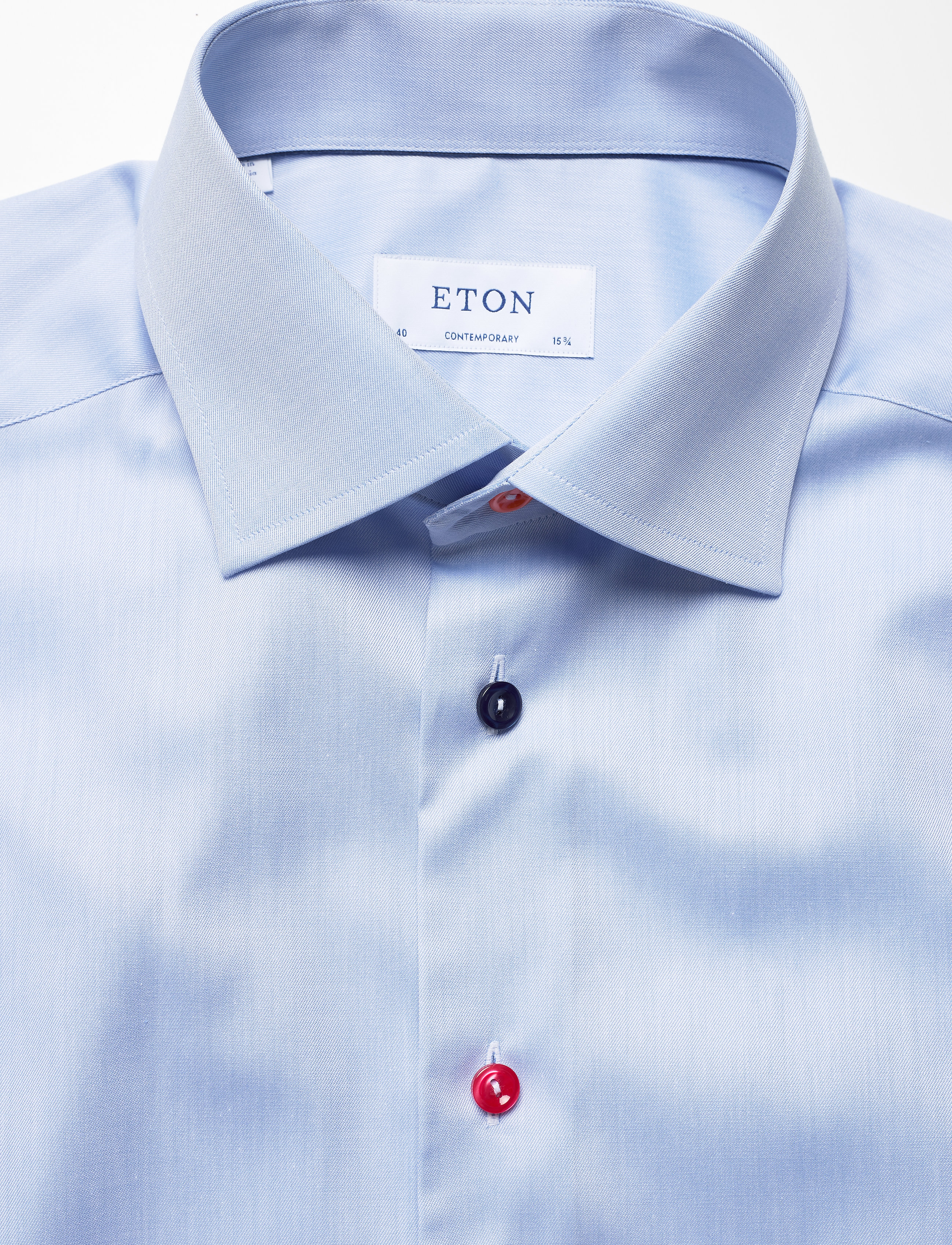 Eton - Signature Twill - Contemporary fit - blue - 2