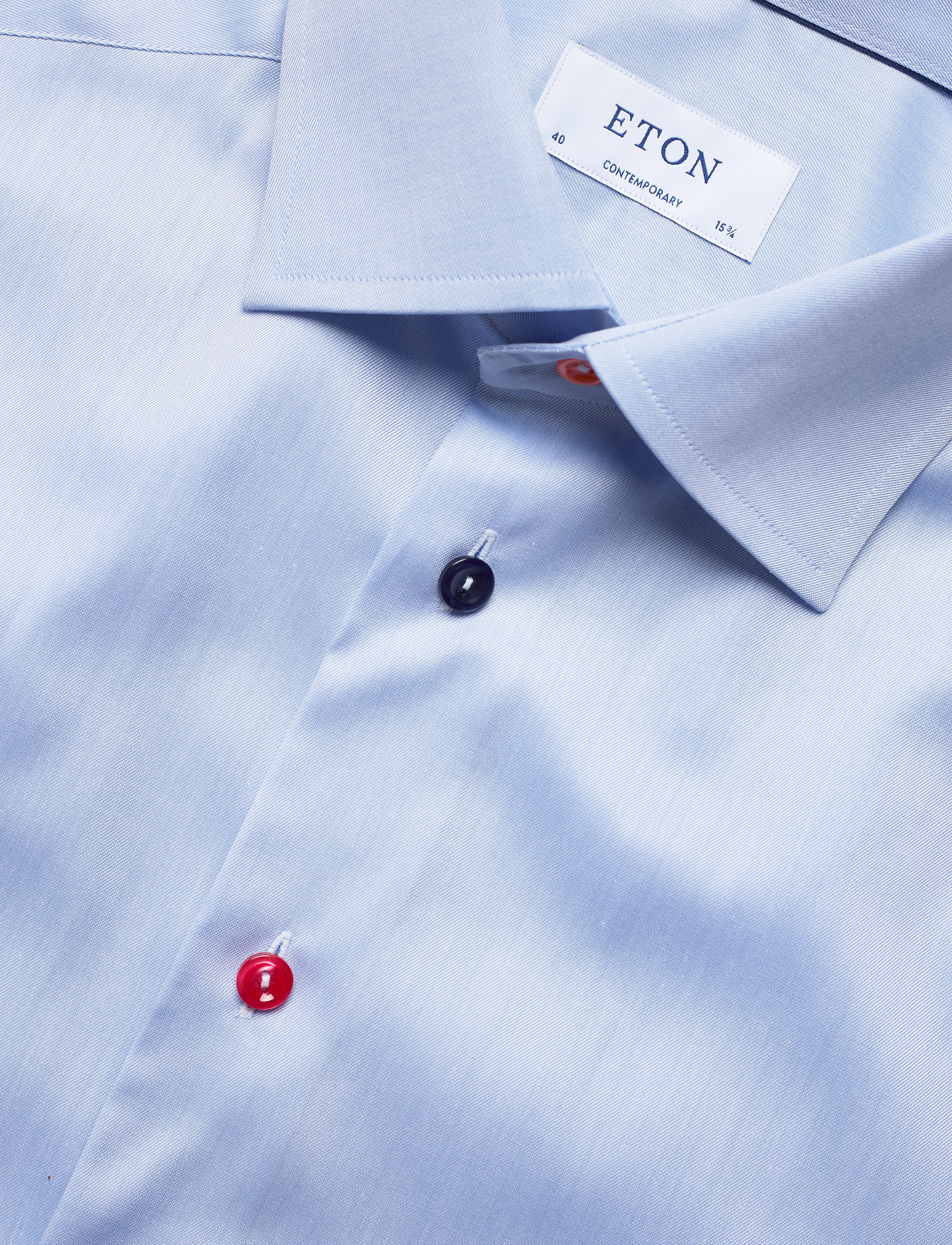 Eton - Signature Twill - Contemporary fit - blue - 3