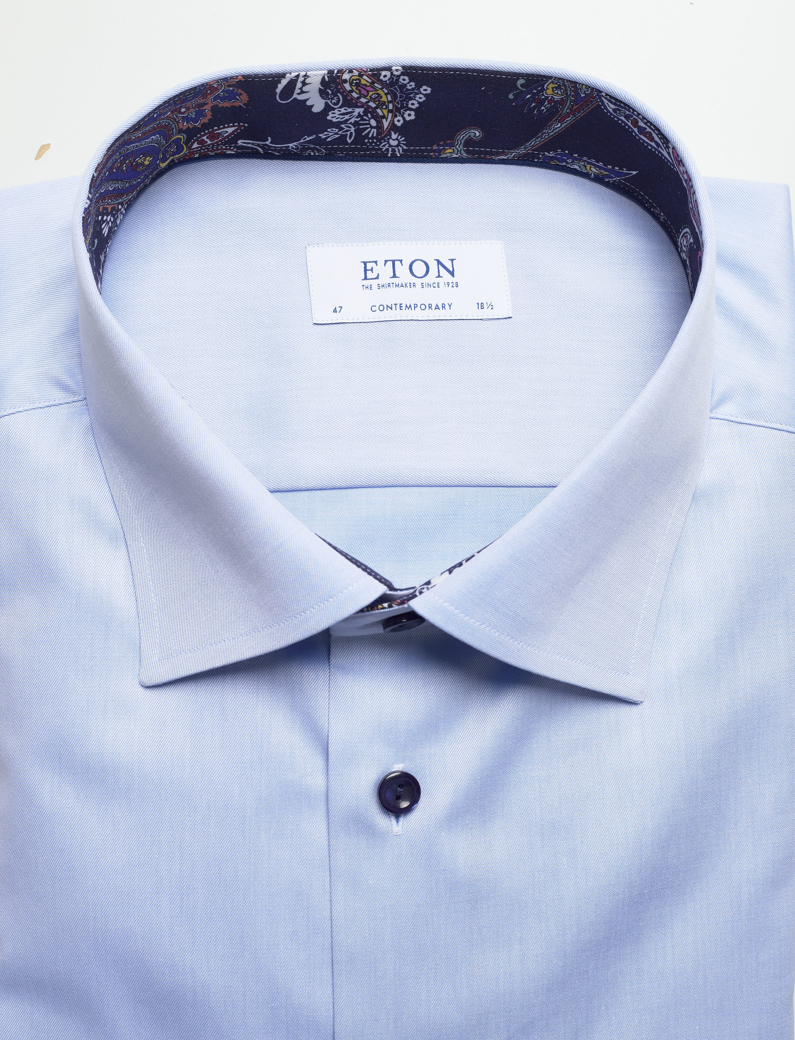 Eton - Contemporary fit Business Signature Twill Shirt - blue - 2