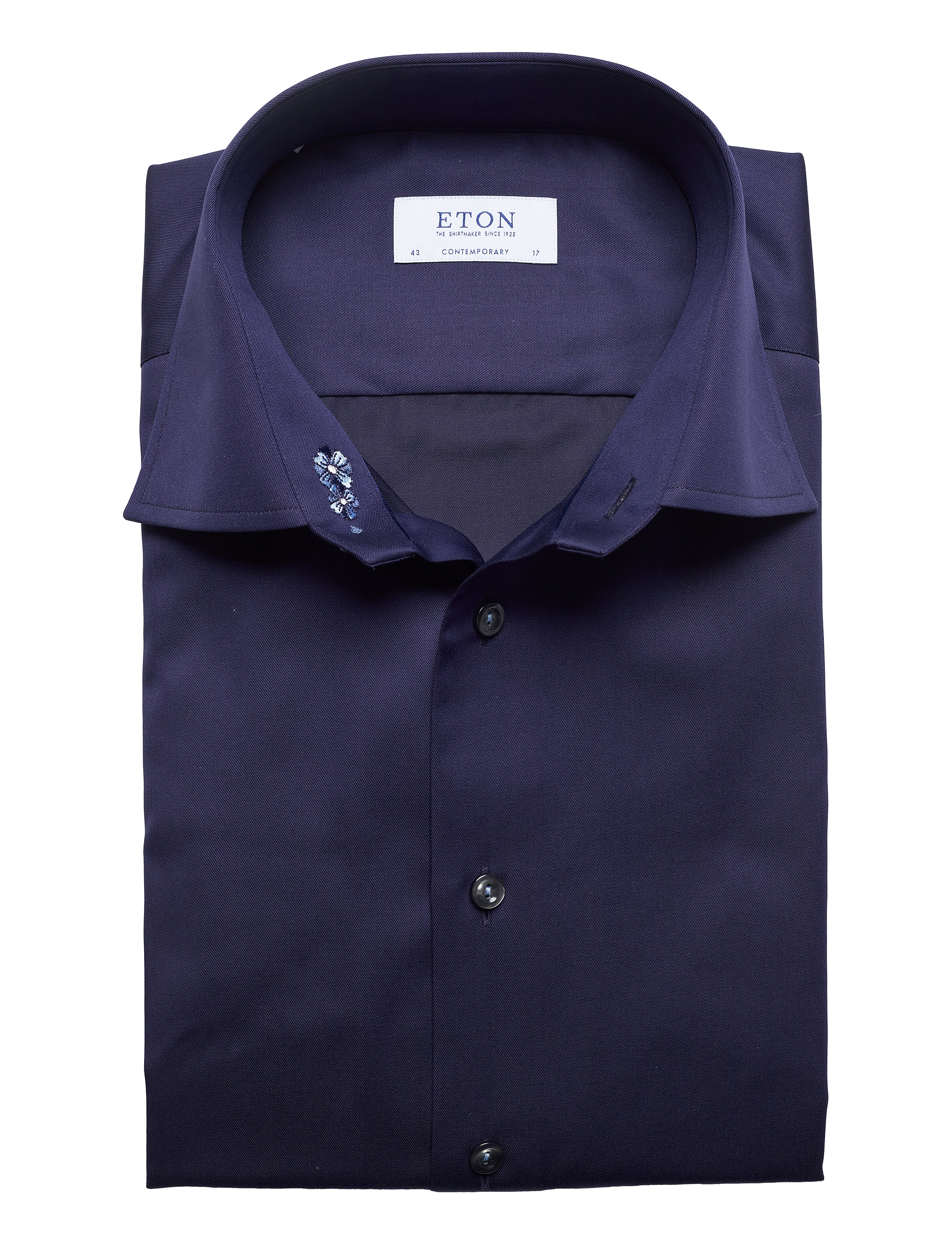 Eton - Contemporary fit Business Signature Twill Shirt - blue - 4