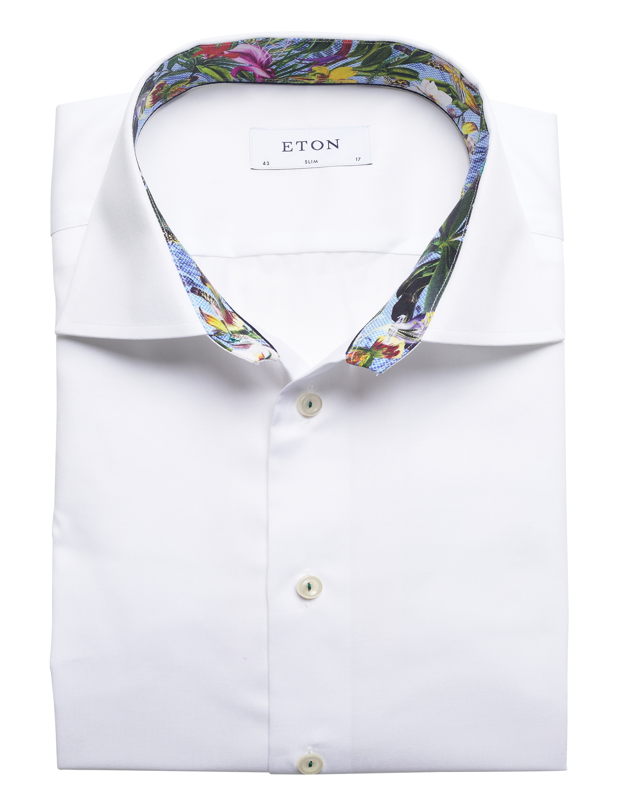 Eton - Contemporary fit Business Signature Twill Shirt - white - 4