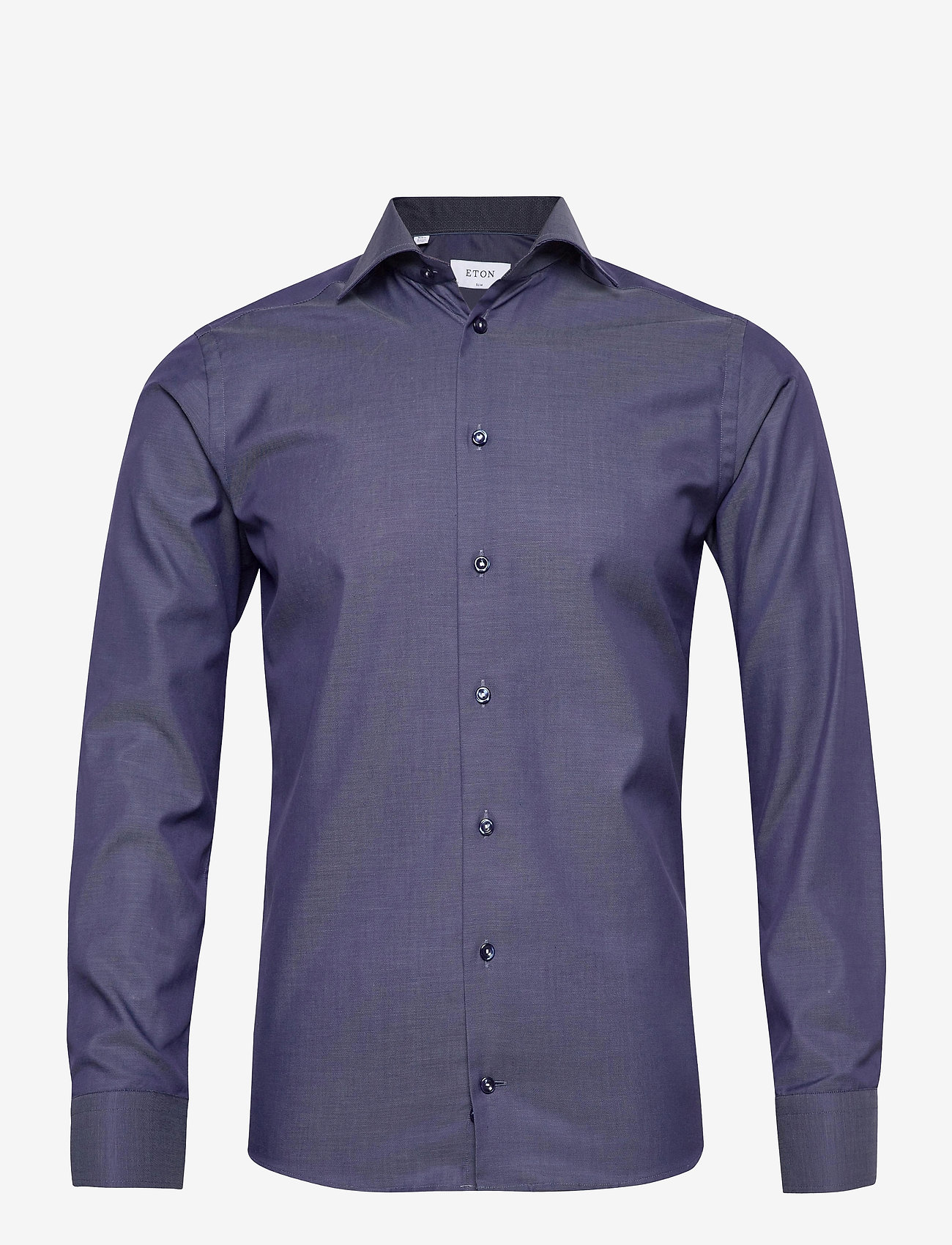 Eton - Slim fit Business Signature Twill Shirt - blue - 0