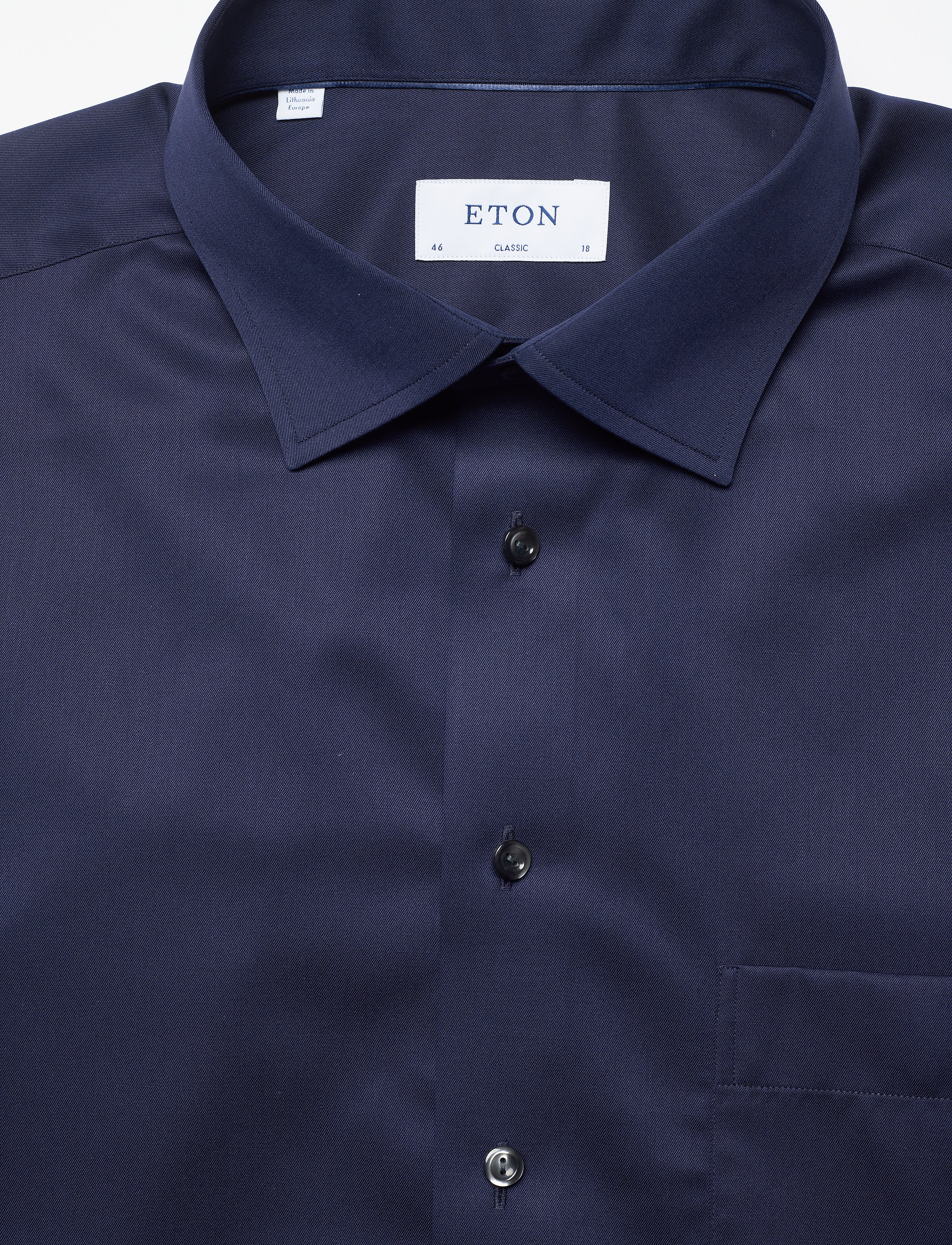Eton - Men's shirt: Business  Signature Twill - basic skjortor - navy blue - 2