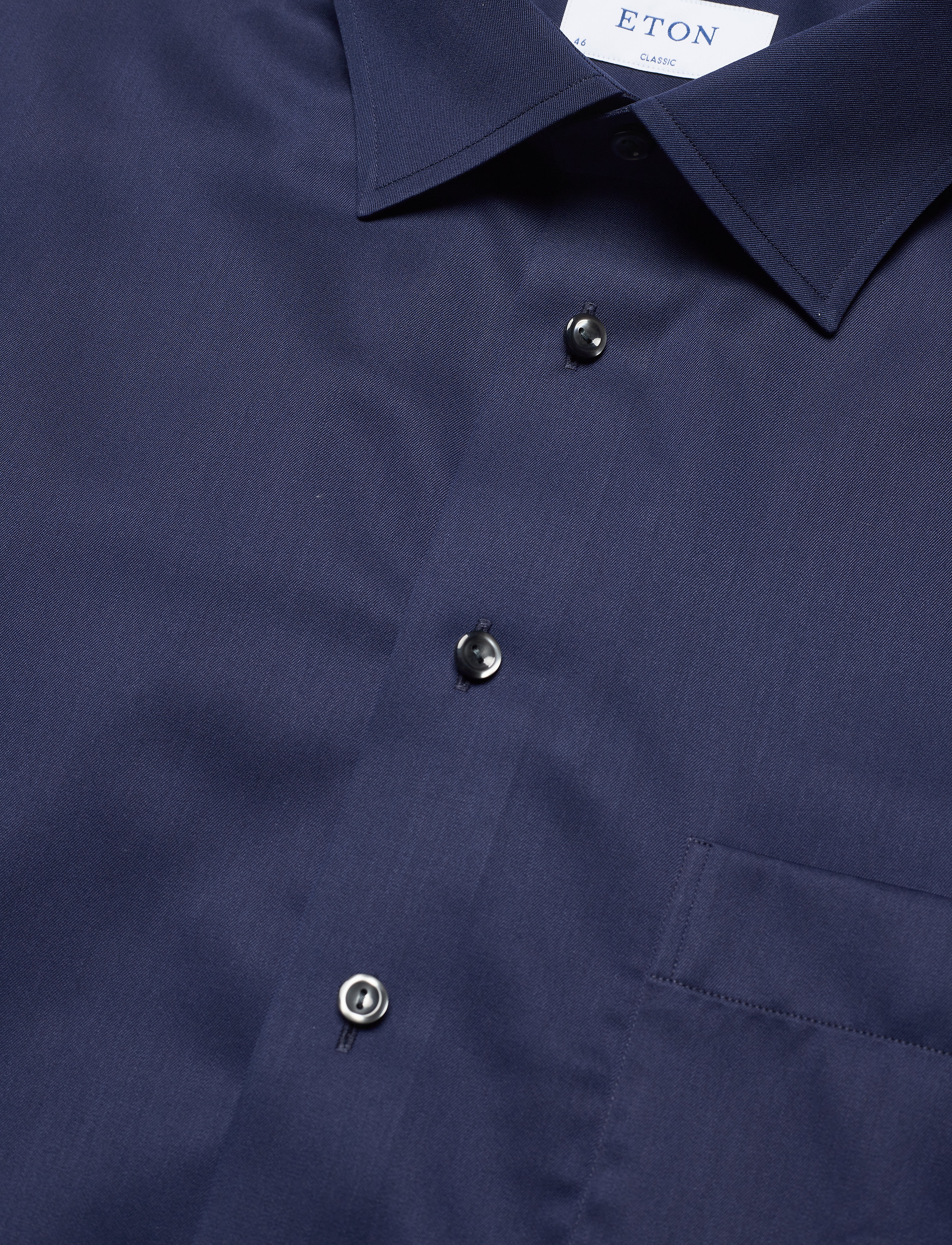 Eton - Men's shirt: Business  Signature Twill - basic skjortor - navy blue - 3