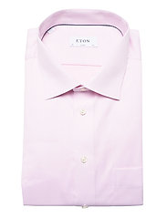 Eton - Classic fit Business Signature Twill Shirt - pink/red - 3