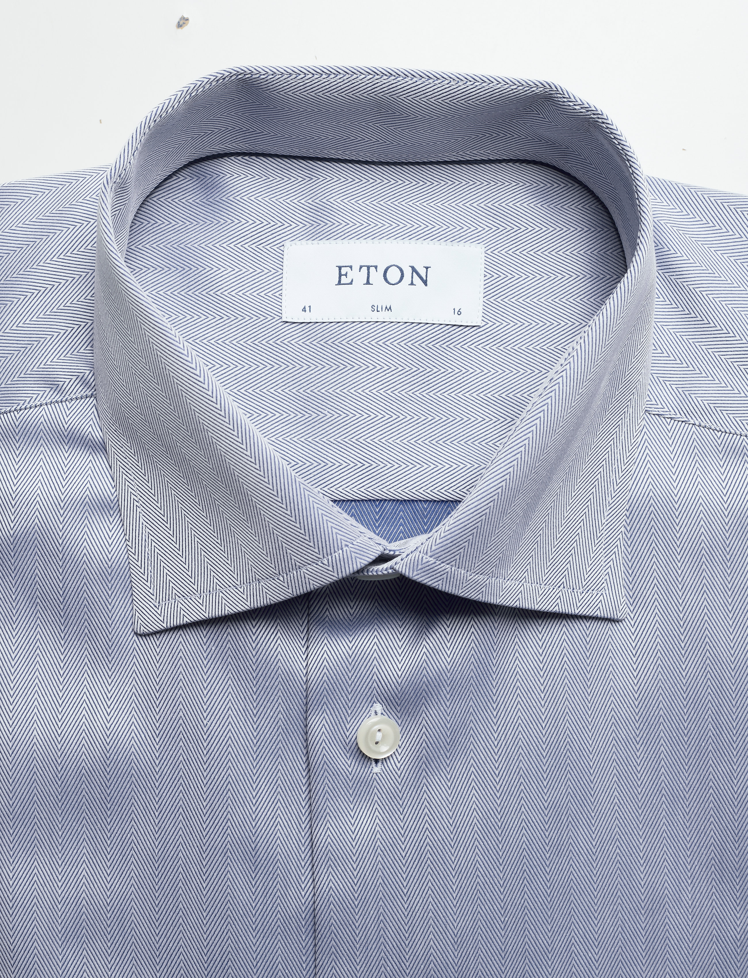 Eton - Slim fit Business Signature Twill Shirt - blue - 2