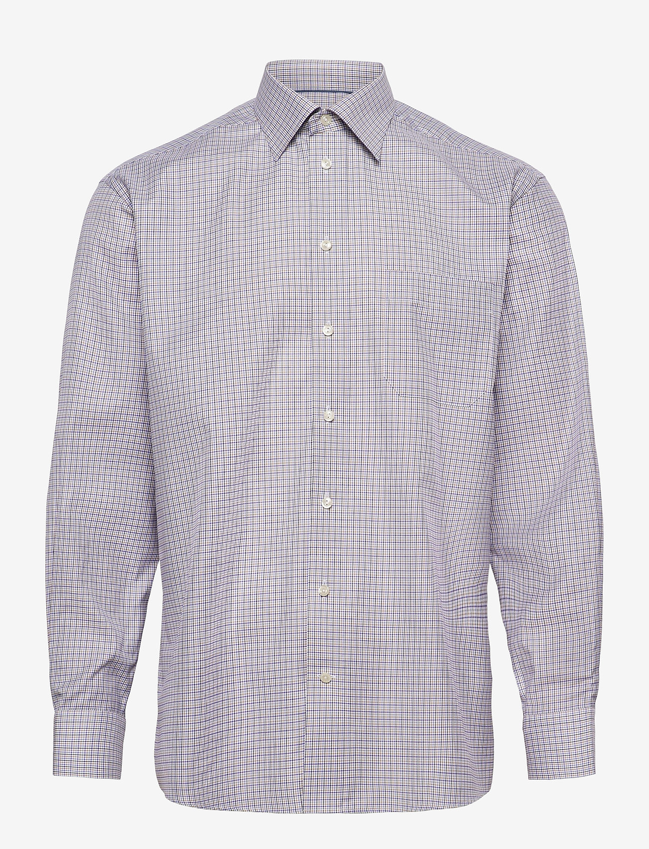Eton - Classic fit Business Casual Signature Twill Shirt - purple - 0