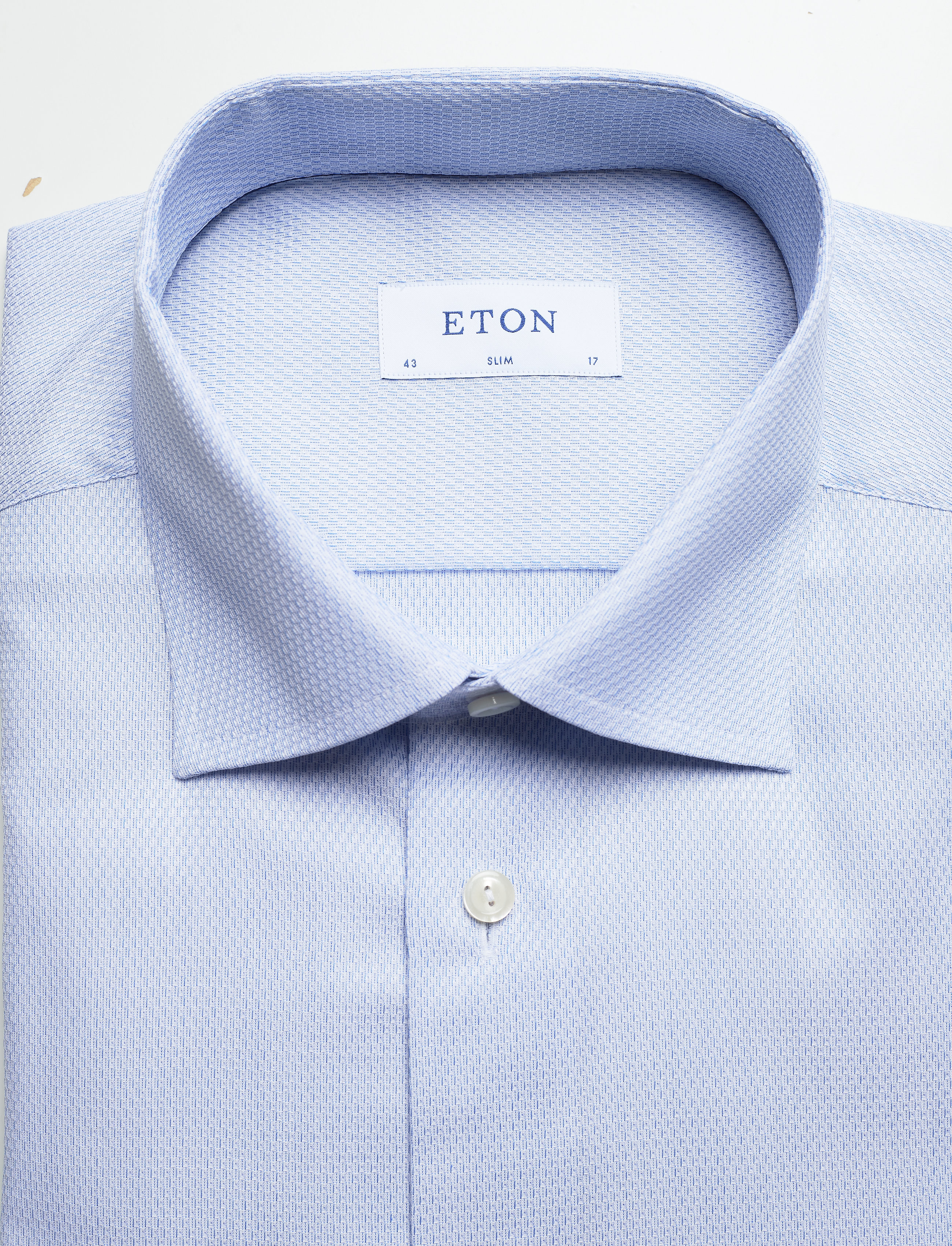 Eton - Slim fit Business Signature Twill Shirt - blue - 2