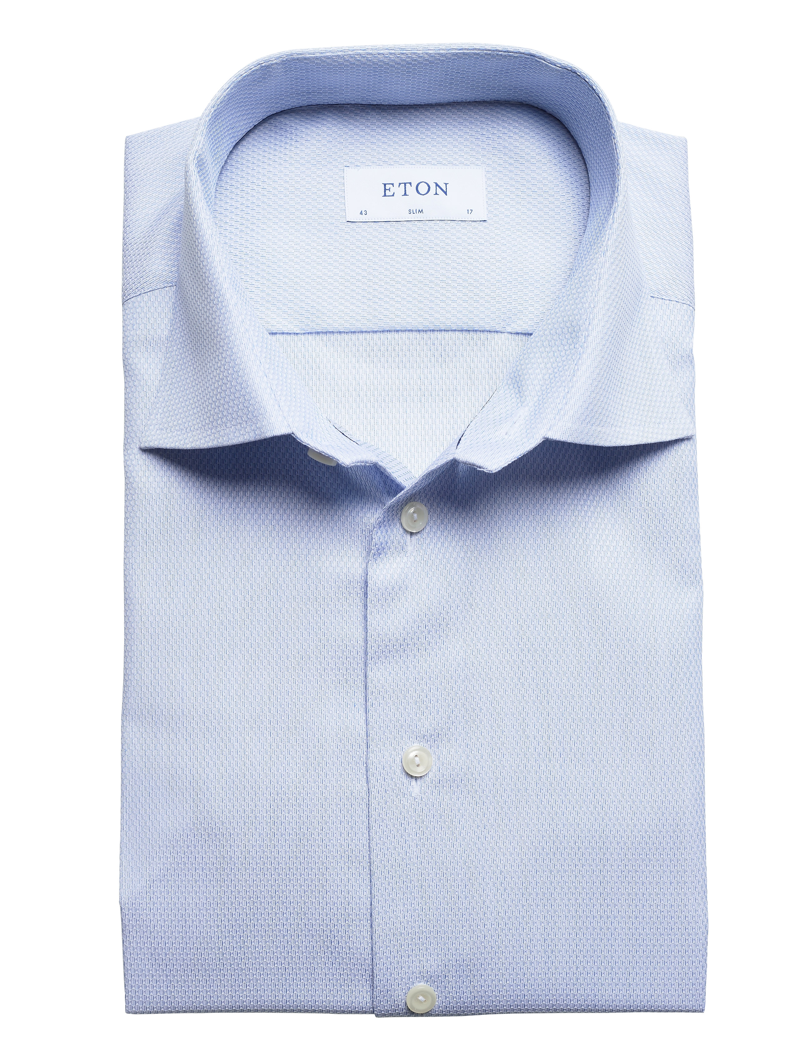 Eton - Slim fit Business Signature Twill Shirt - blue - 4
