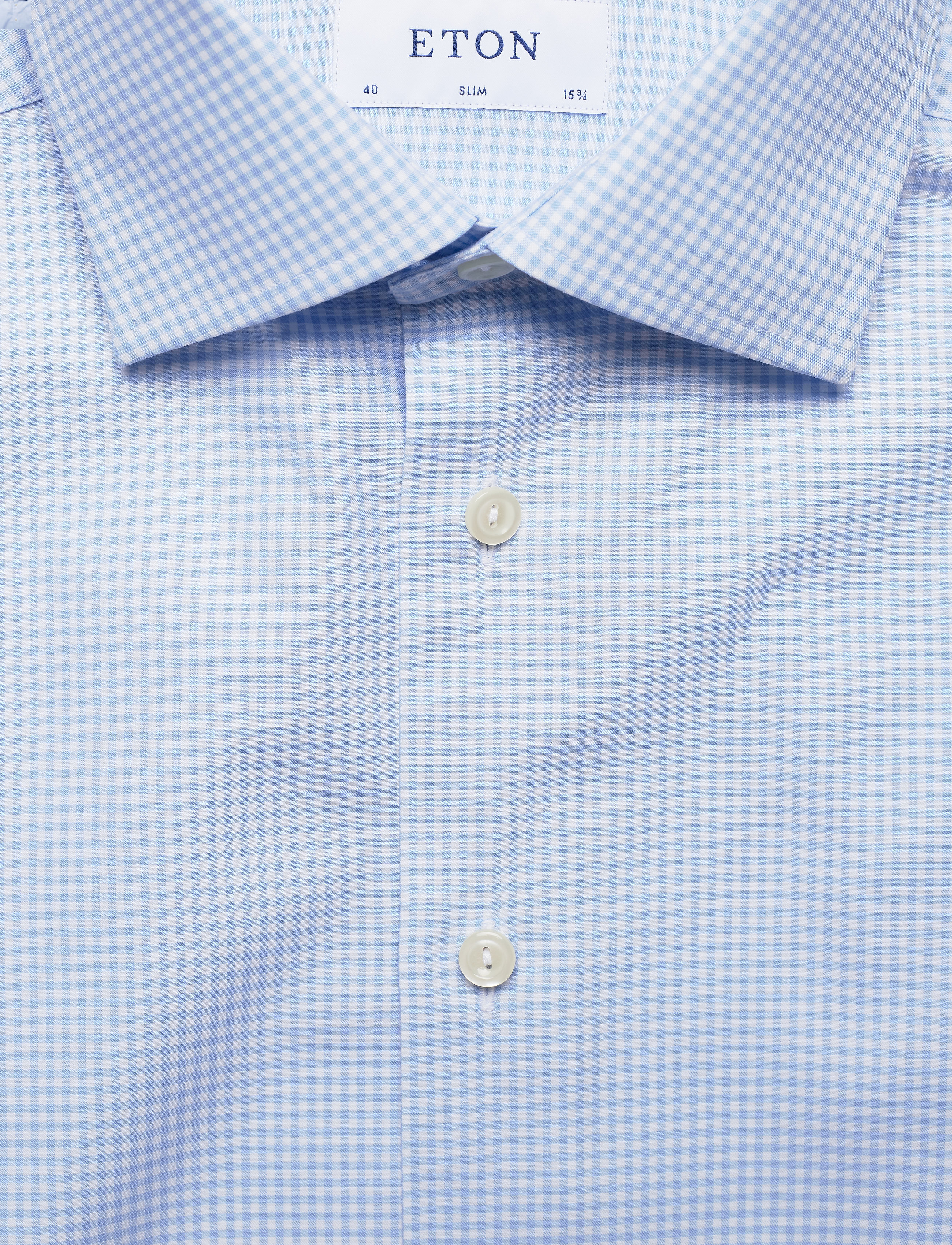 Eton - Slim fit Business Twill Shirt - blue - 2