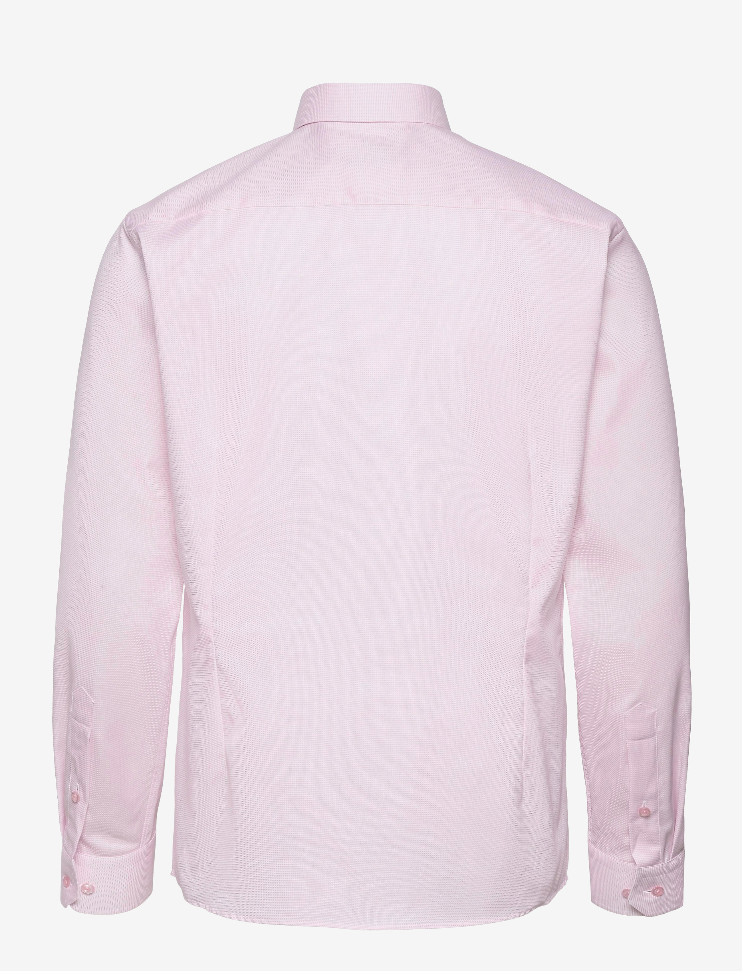Eton - fit Business Signature Twill Shirt - pink/red - 1