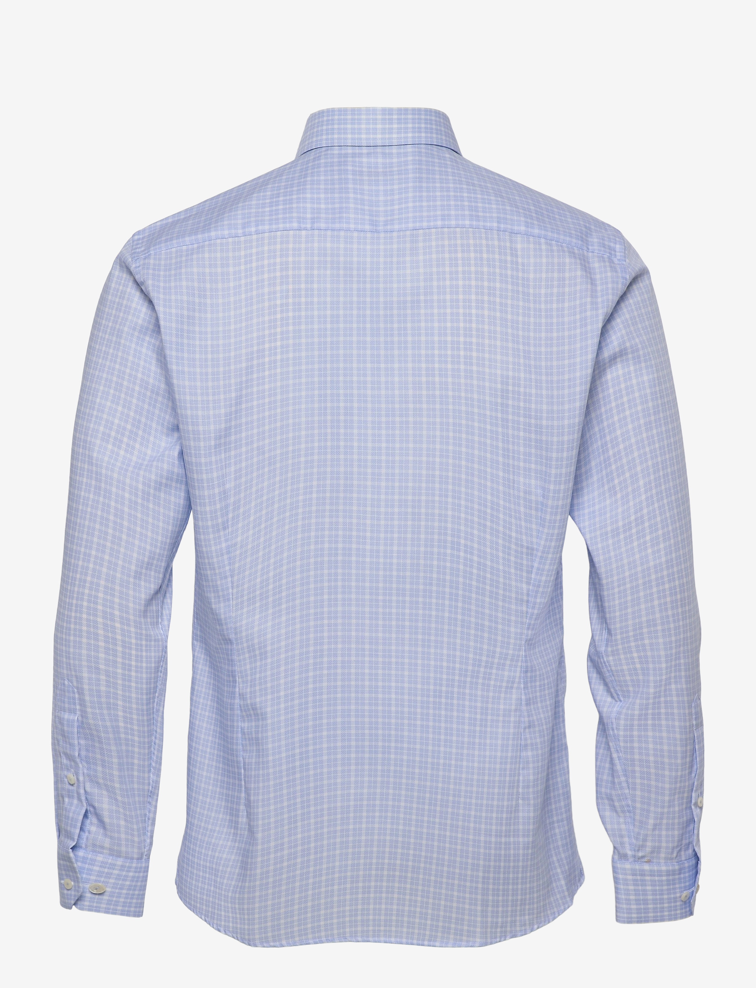Eton - Slim fit Business Casual Twill Shirt - blue - 1