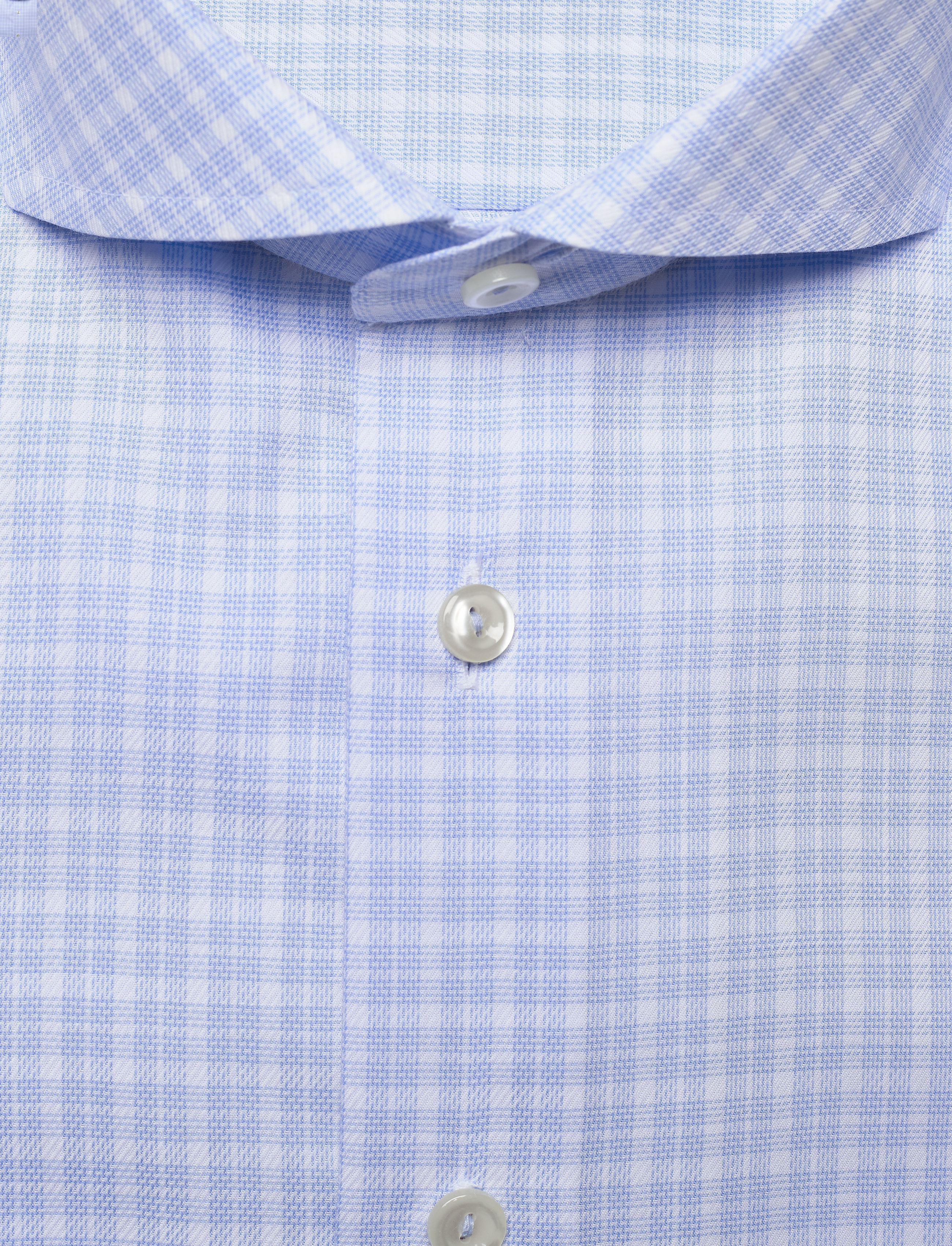 Eton - Slim fit Business Casual Twill Shirt - blue - 2