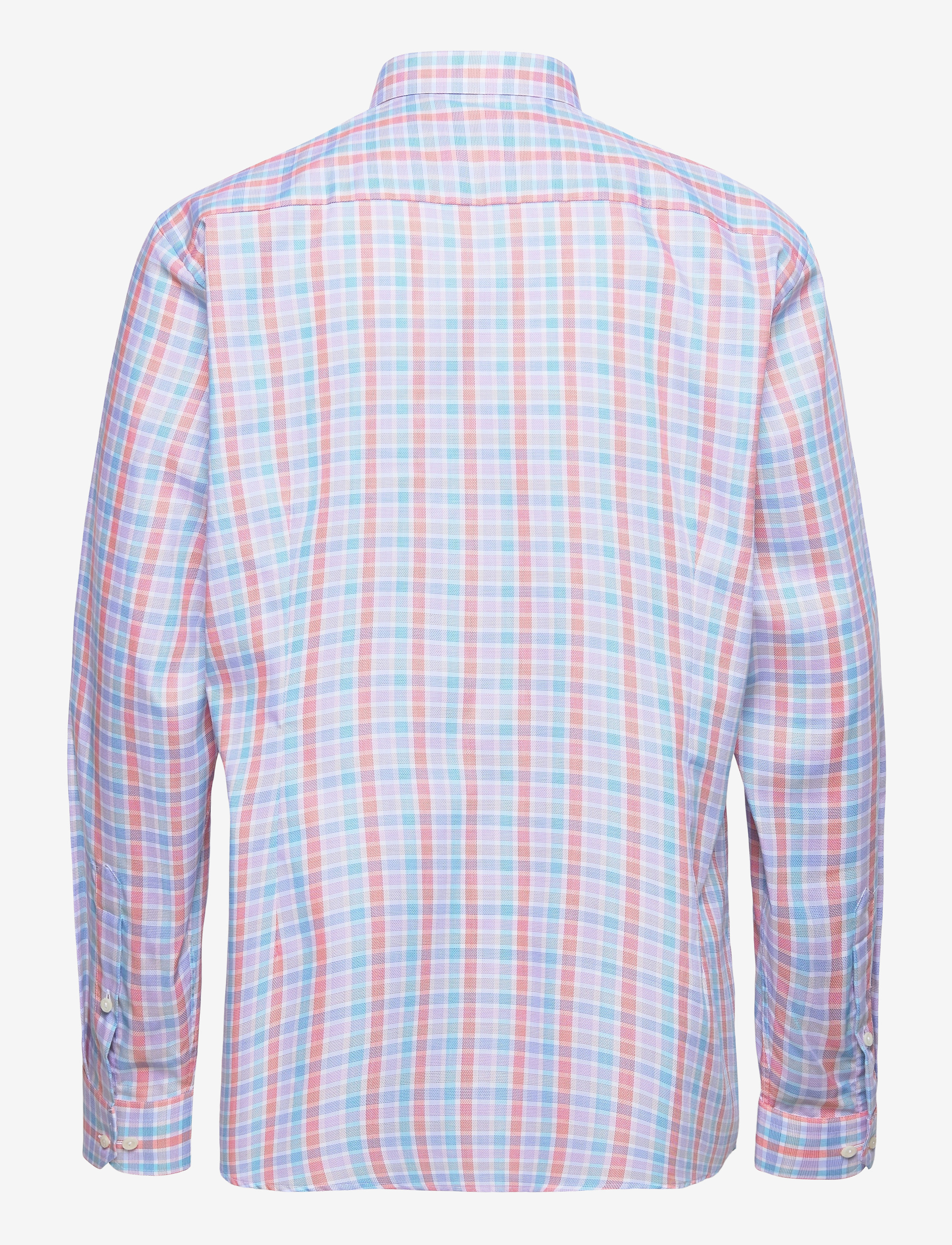 Eton - Slim fit Business Casual Twill Shirt - green - 1