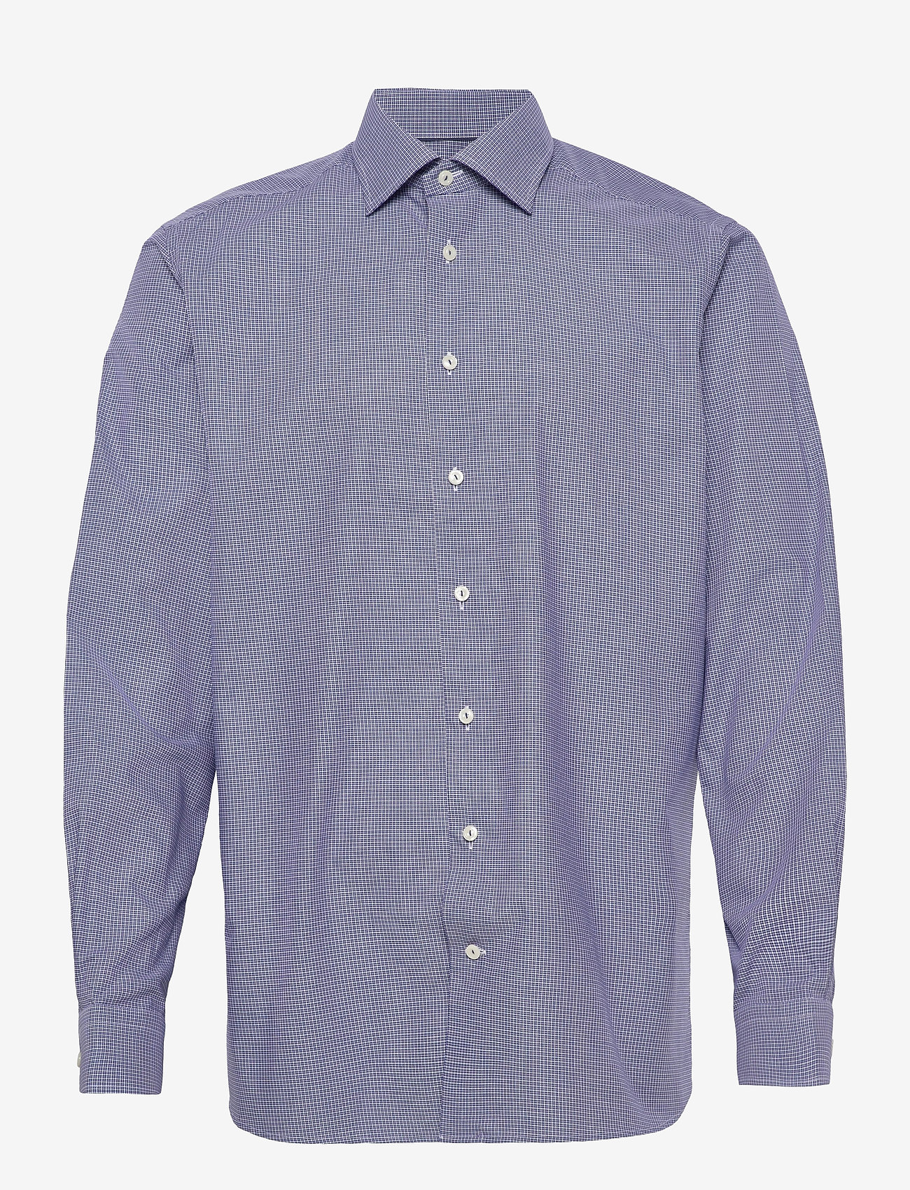 Eton - Contemporary fit Business Casual Fine Twill Shirt - blue - 0