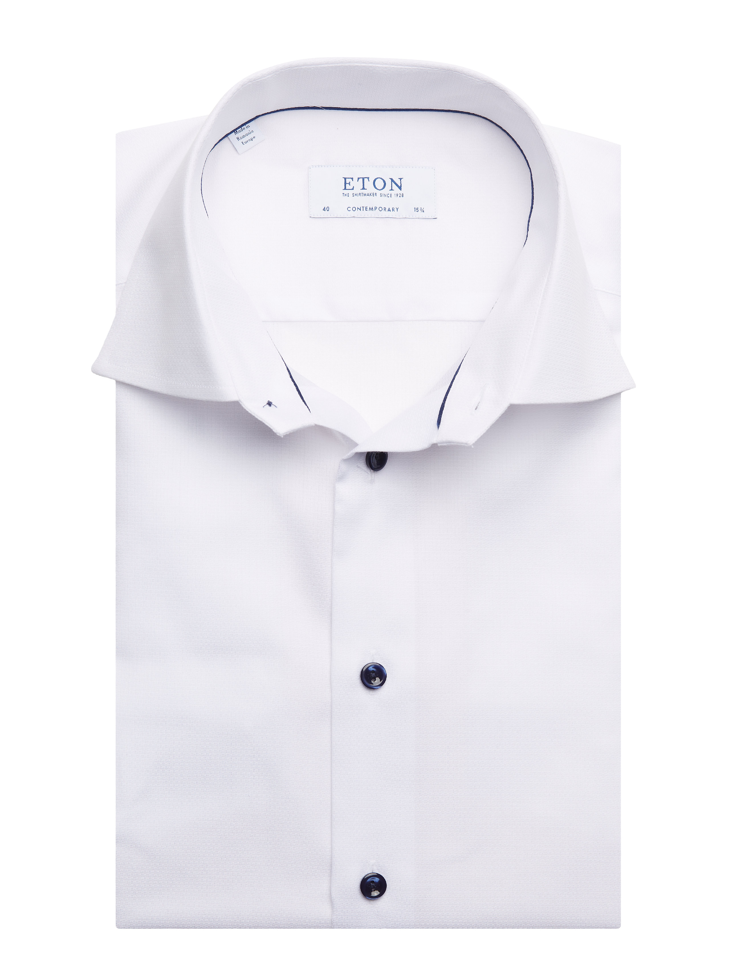 Eton - Fine Twill - Contemporary fit - white - 3