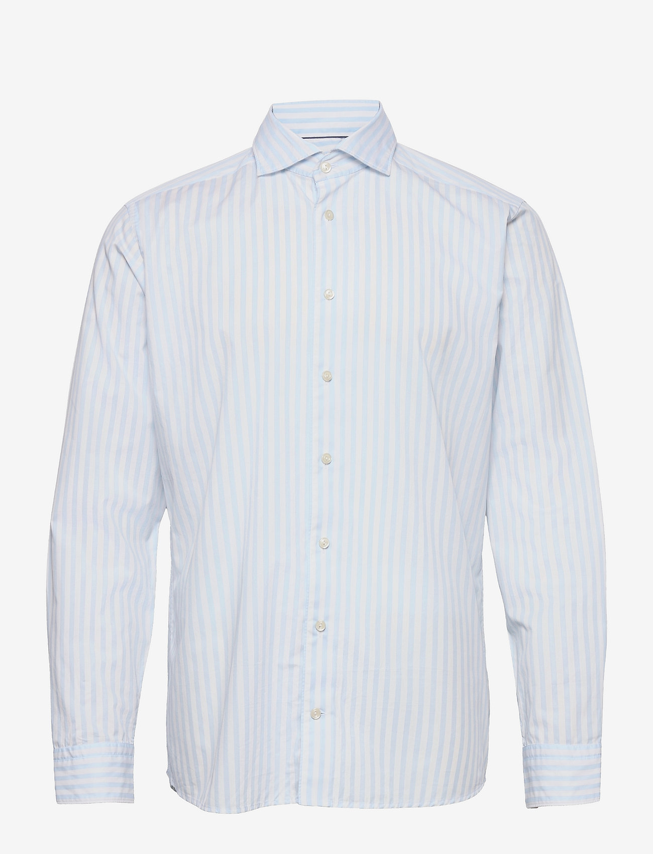 Eton - Men's shirt: Soft Business  Lightweight Twill - light blue - 0