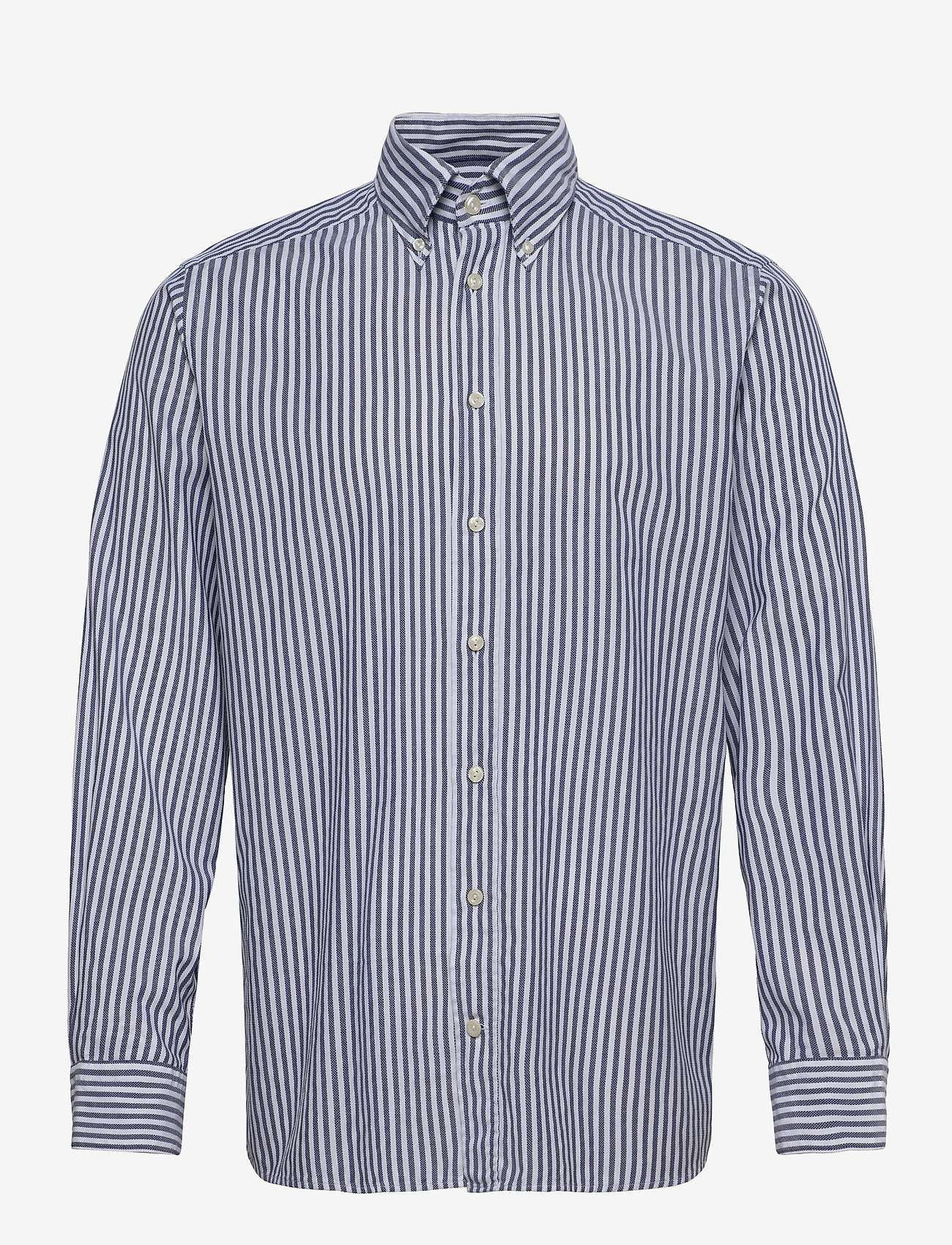 Eton - Men's shirt: Soft Business  Oxford - navy blue - 0