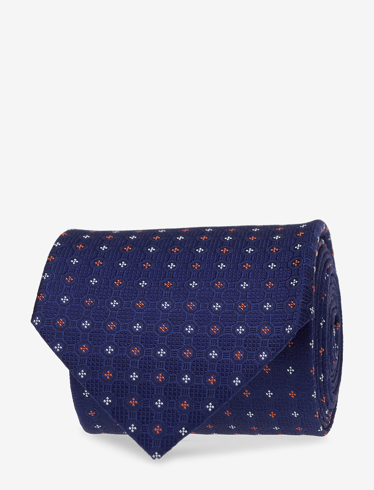 Eton - Micro Weave Tie - blue - 0