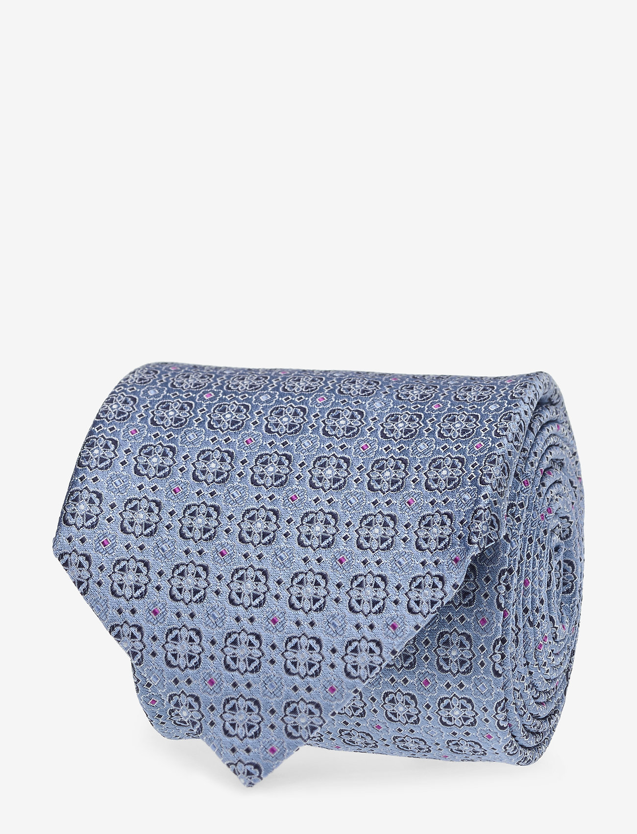 Eton - Medallion Tie - blue - 0