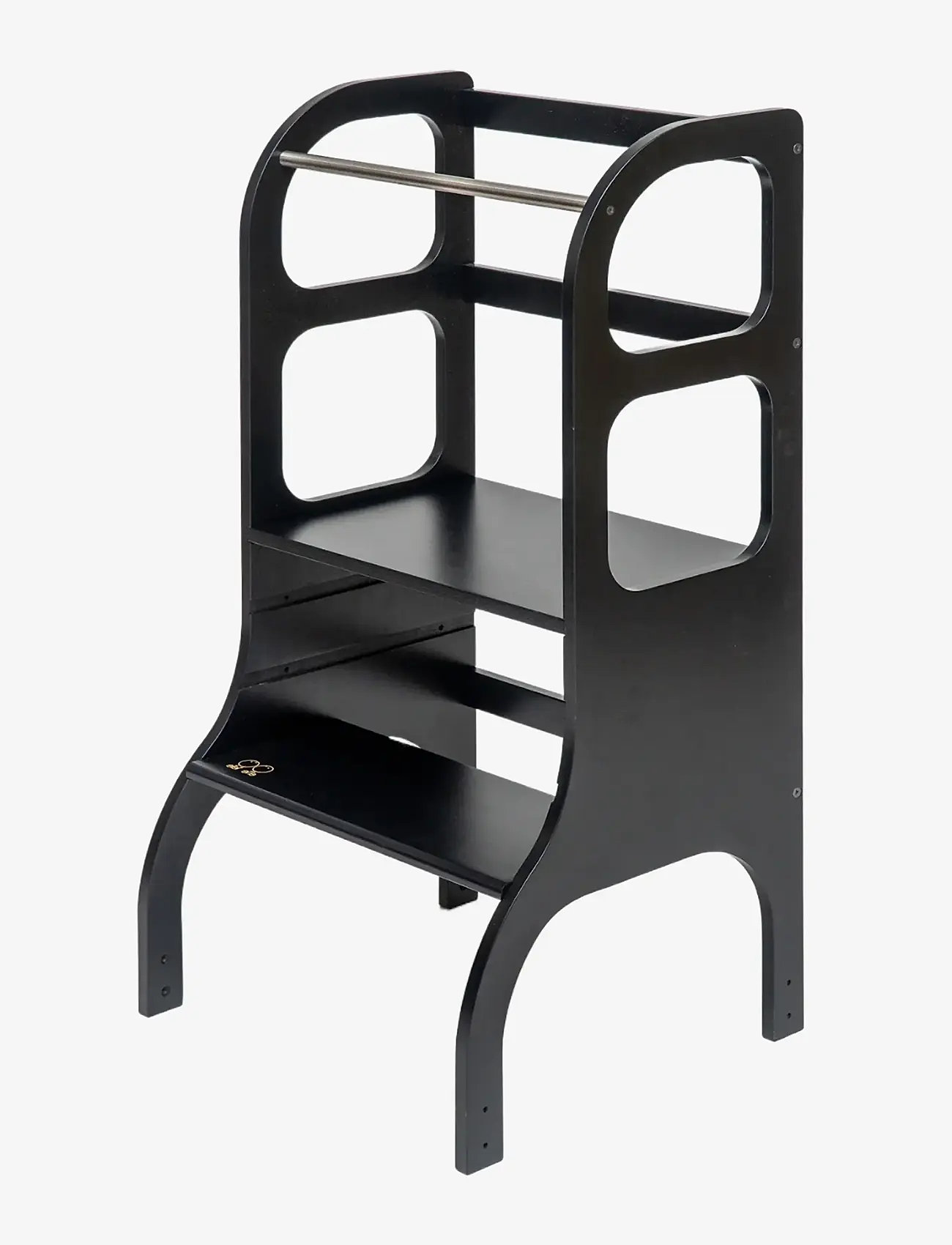 Ette Tete - STEP UP Adjustable Height Helper Tower - læringsstårn - black - 2