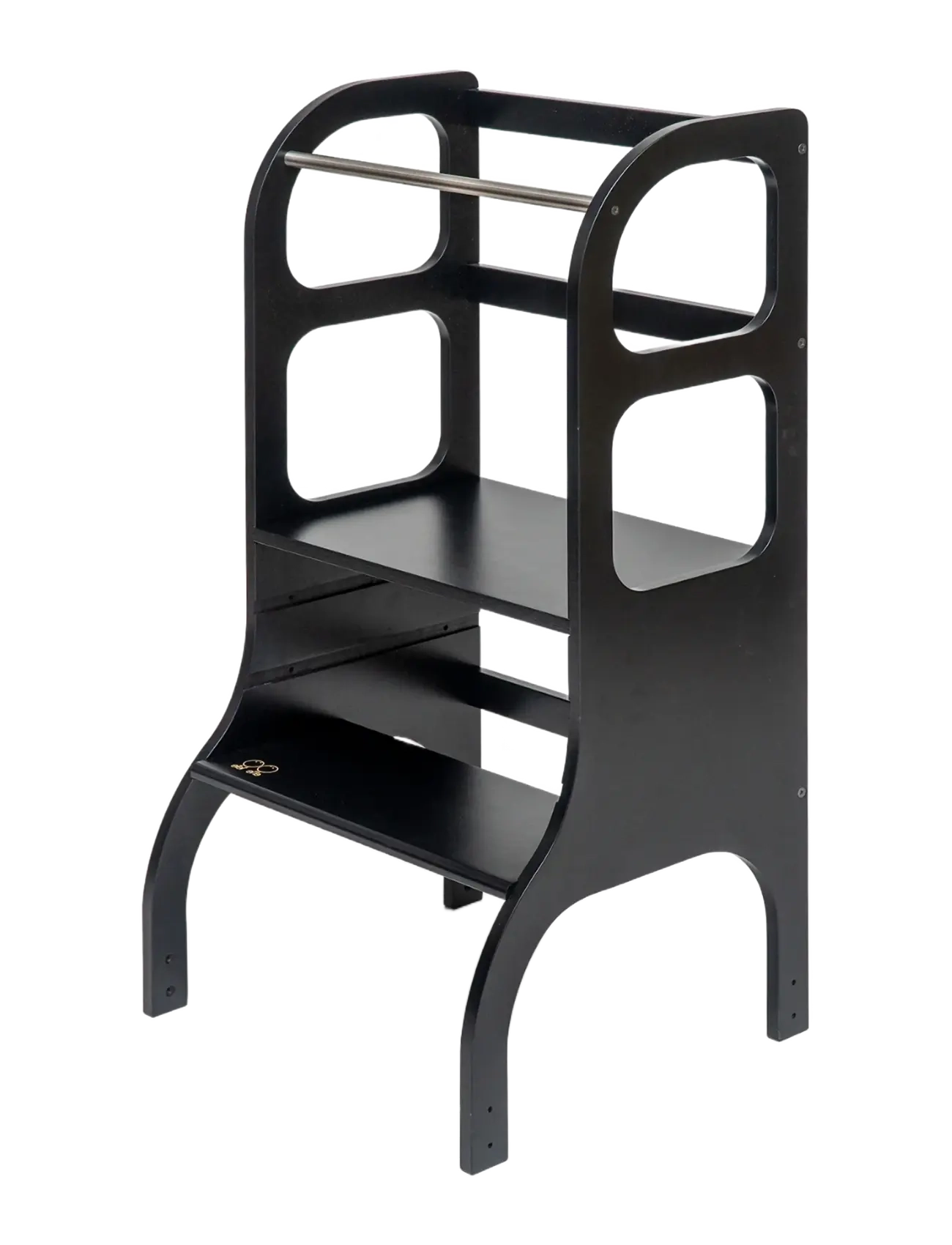 Ette Tete - STEP UP Adjustable Height Helper Tower - læringsstårn - black - 2