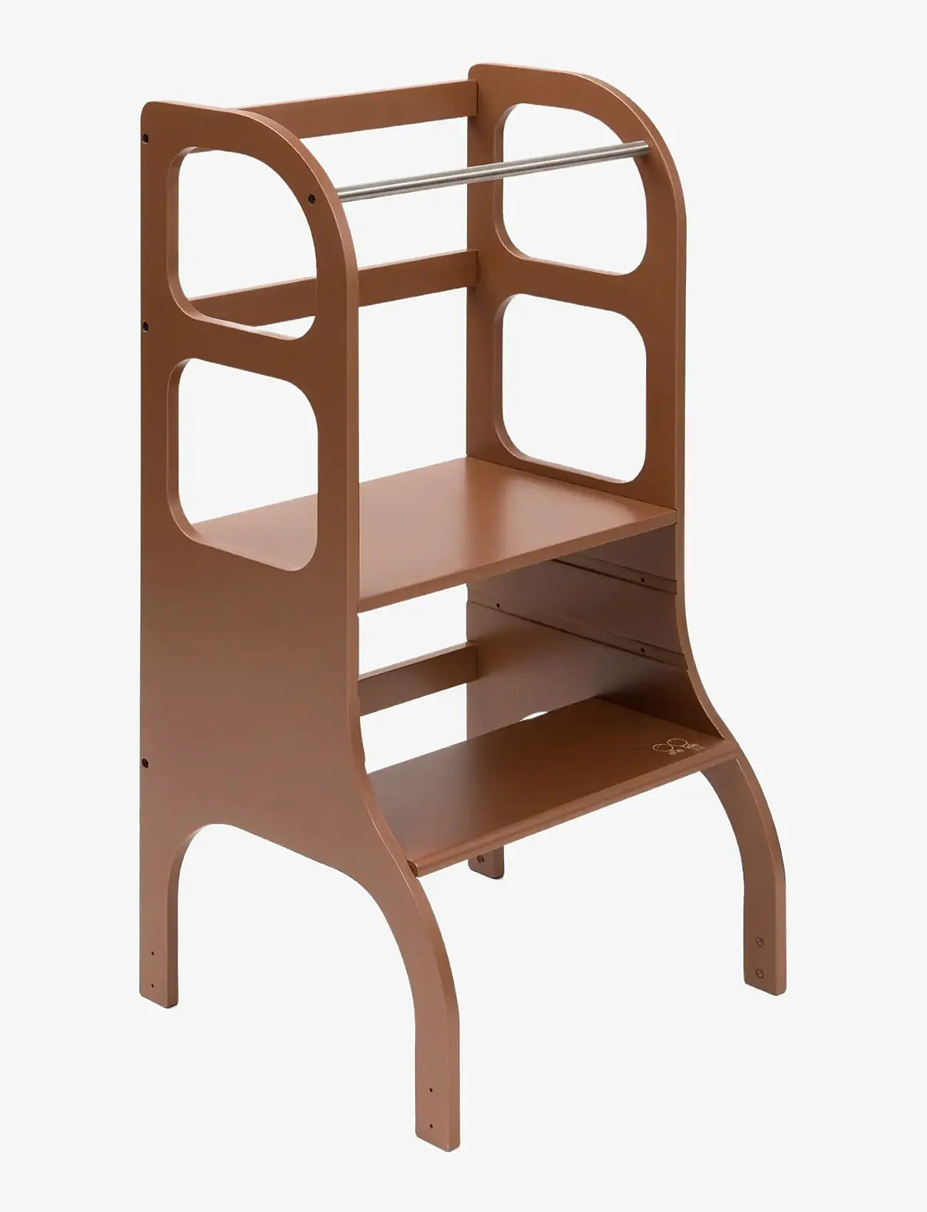 Ette Tete - STEP UP Adjustable Height Helper Tower - hjälpa till pallar - mocha - 1