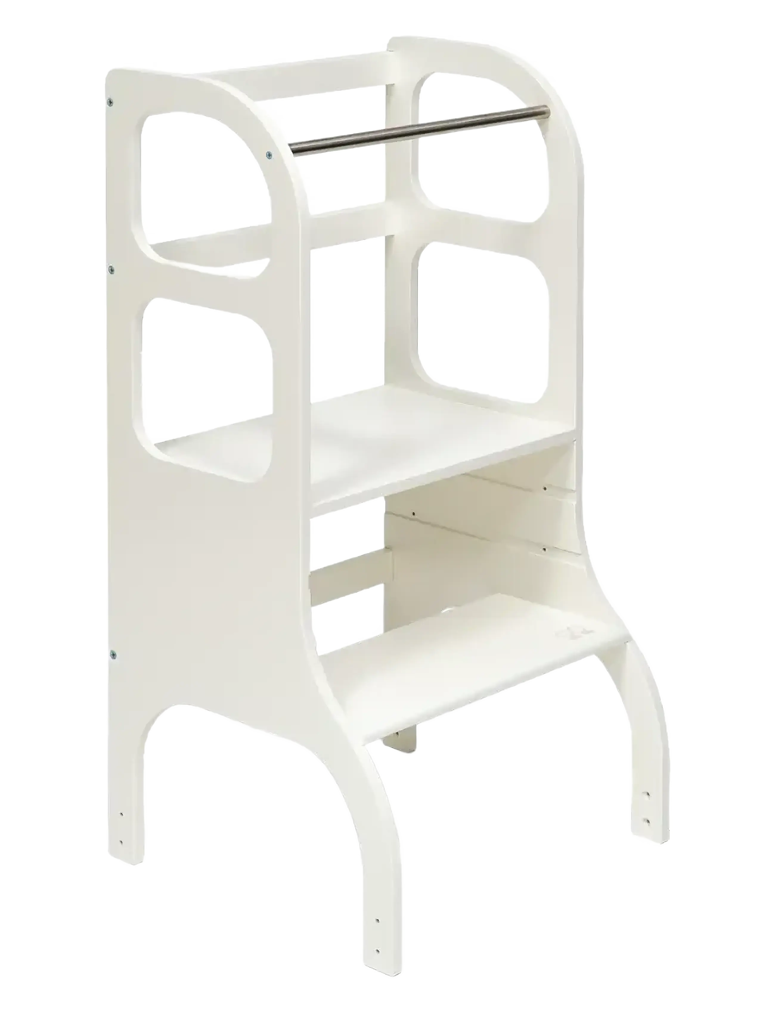 Ette Tete Step Up Adjustable Height Helper Tower, Motor Skills Furniture, Beige, Str: 90X 43X 40CM