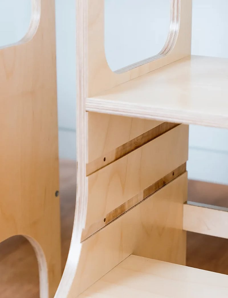 Ette Tete - Adjustable helper tower "Step up" - lernturm - wooden - 4