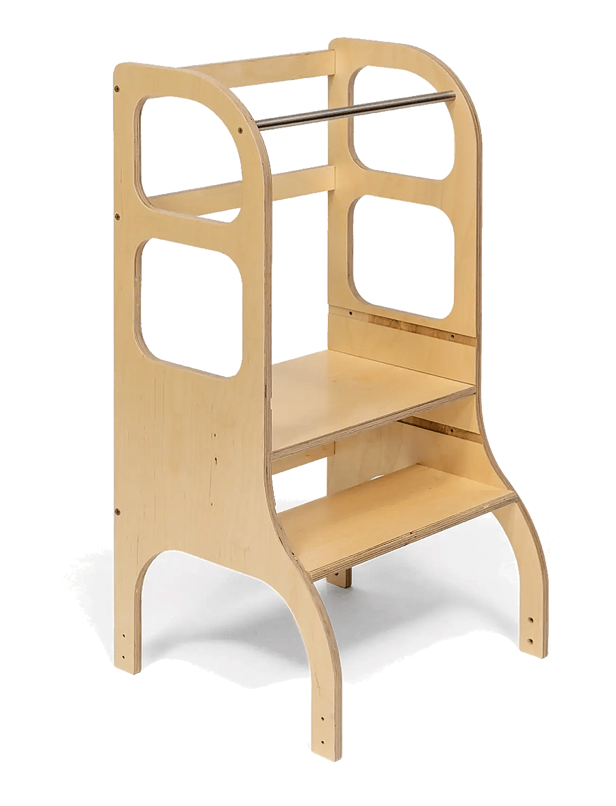 Ette Tete - STEP UP Adjustable Height Helper Tower - læringsstårn - wooden - 3