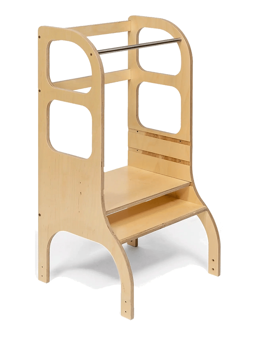 Ette Tete - STEP UP Adjustable Height Helper Tower - læringsstårn - wooden - 4