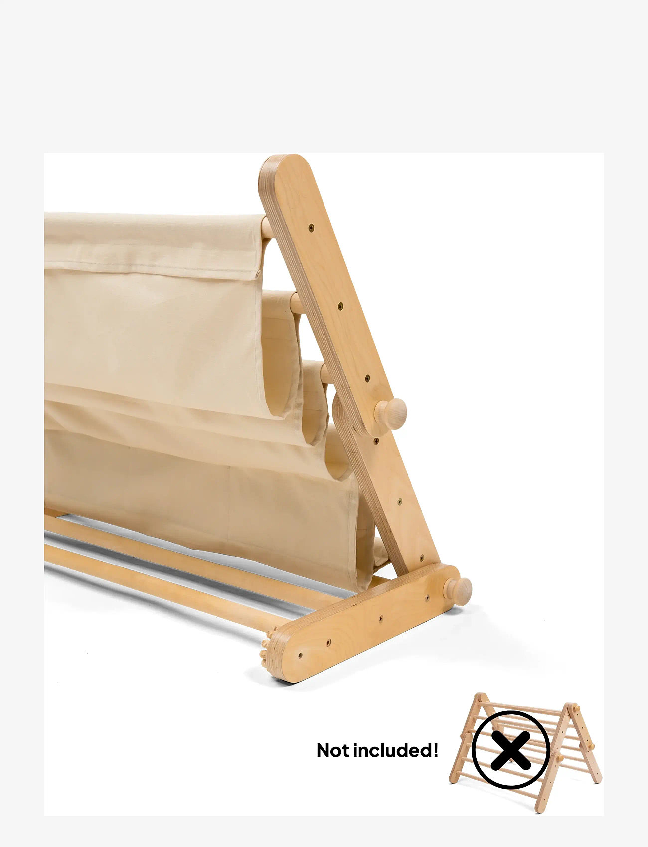 Ette Tete - MOPITRI®, FIPITRI® Montessori Bookshelf Add-on - möbel für die motorik - beige - 4