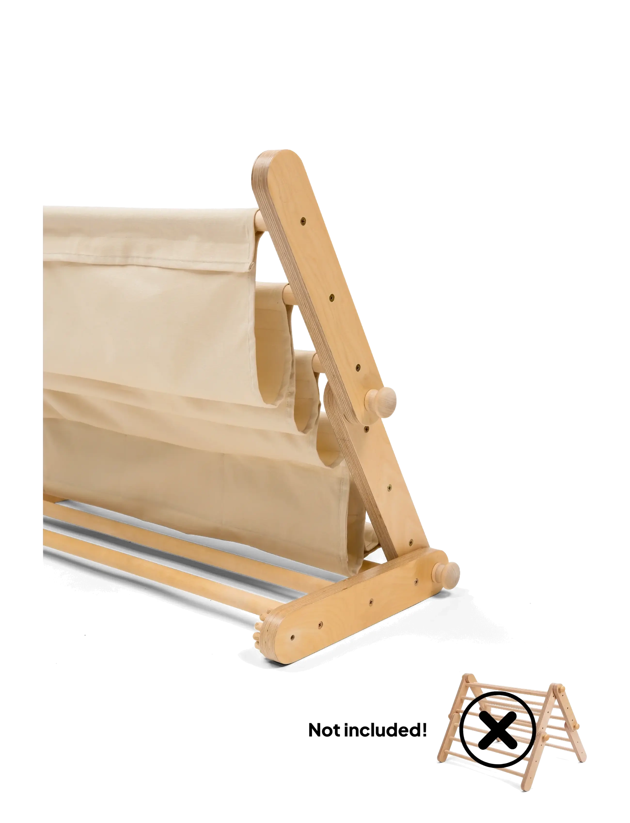 Ette Tete - MOPITRI®, FIPITRI® Montessori Bookshelf Add-on - motoristen taitojen huonekalut - beige - 4