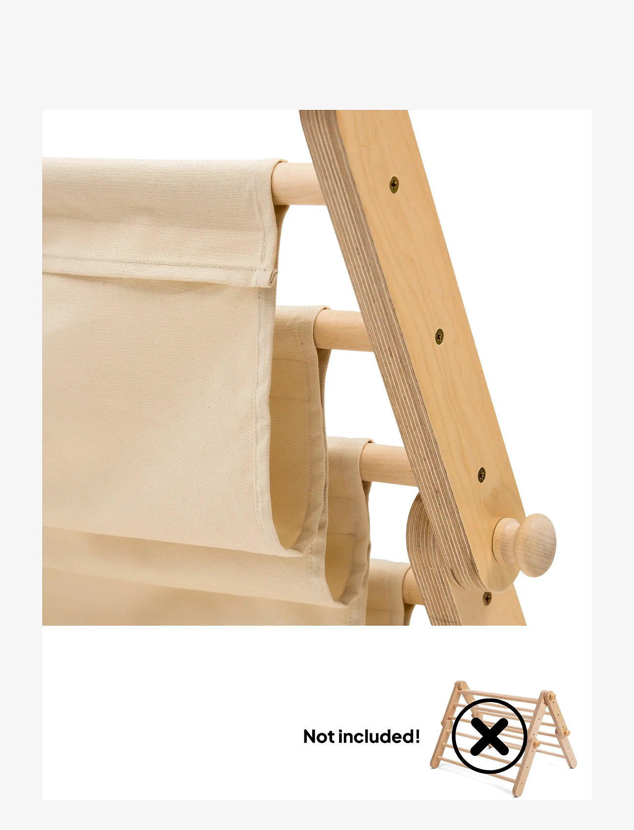 Ette Tete - MOPITRI®, FIPITRI® Montessori Bookshelf Add-on - möbel für die motorik - beige - 5