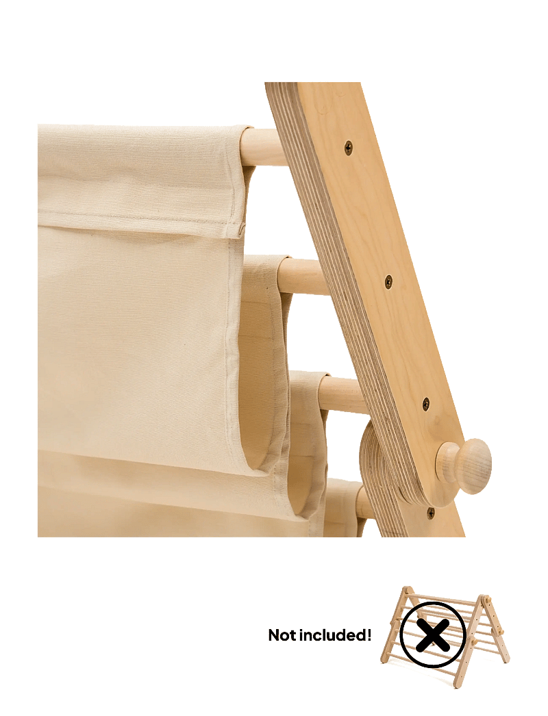 Ette Tete - MOPITRI®, FIPITRI® Montessori Bookshelf Add-on - möbel für die motorik - beige - 5