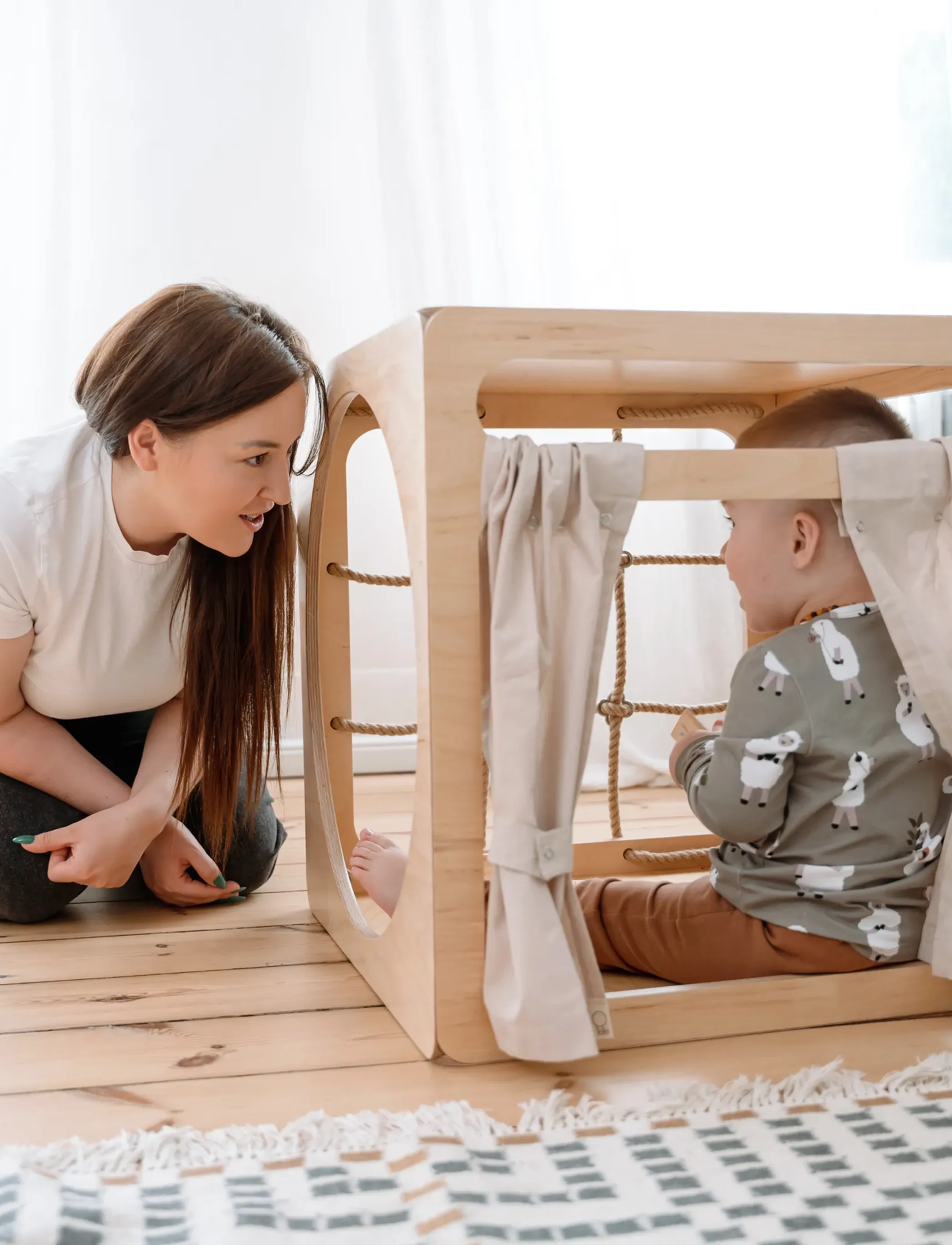 Ette Tete - CUBITRI® Climbing Play Cube - möbel für die motorik - wooden - 2