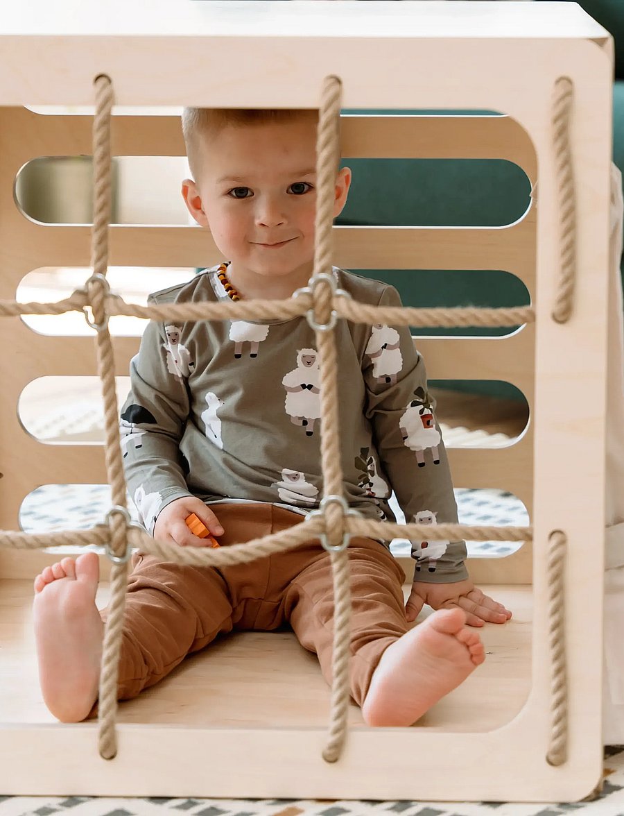 Ette Tete - CUBITRI® Climbing Play Cube - möbel für die motorik - wooden - 4