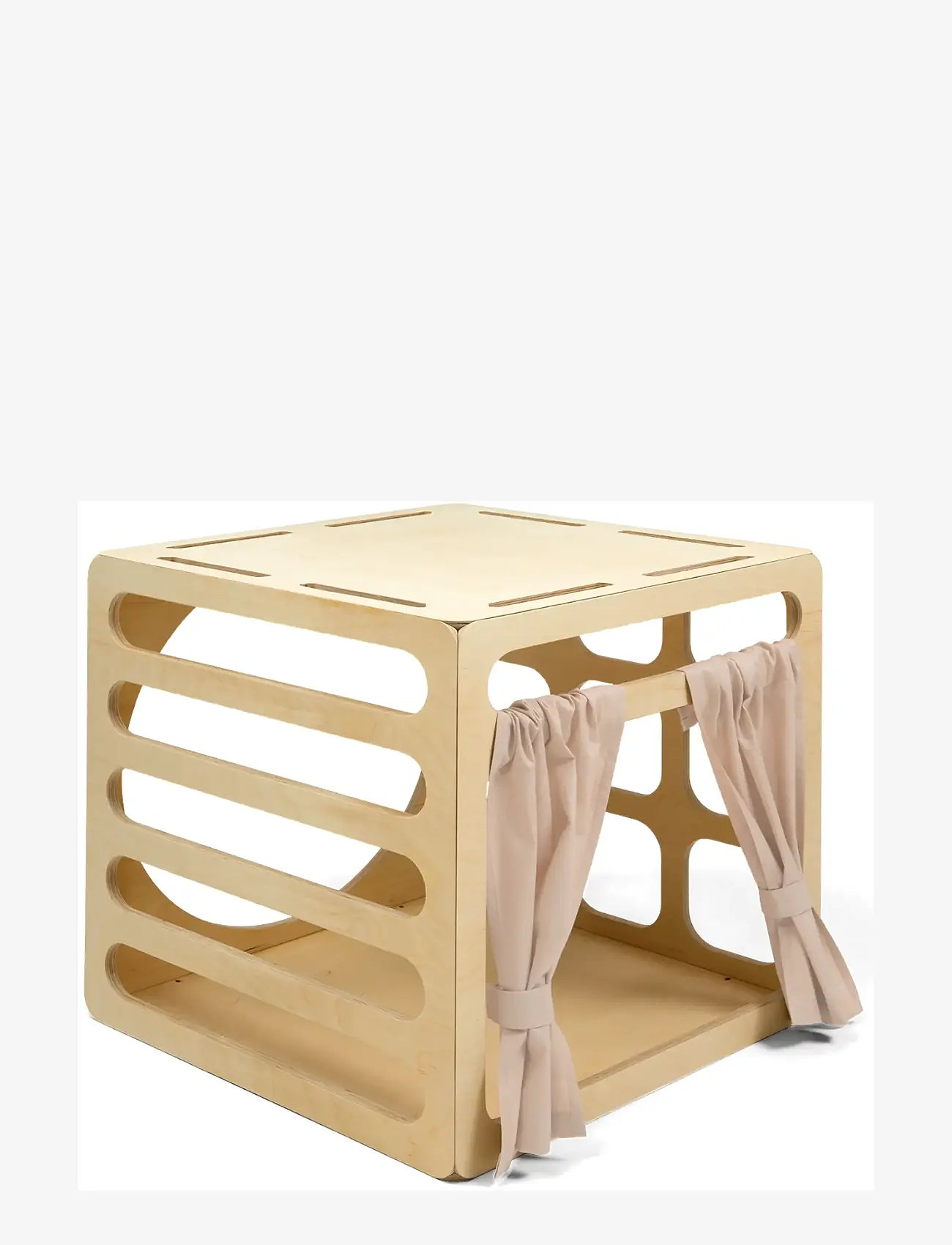 Ette Tete - Climbing play cube CUBITRI - liikumisoskuste mööbel - wooden - 5