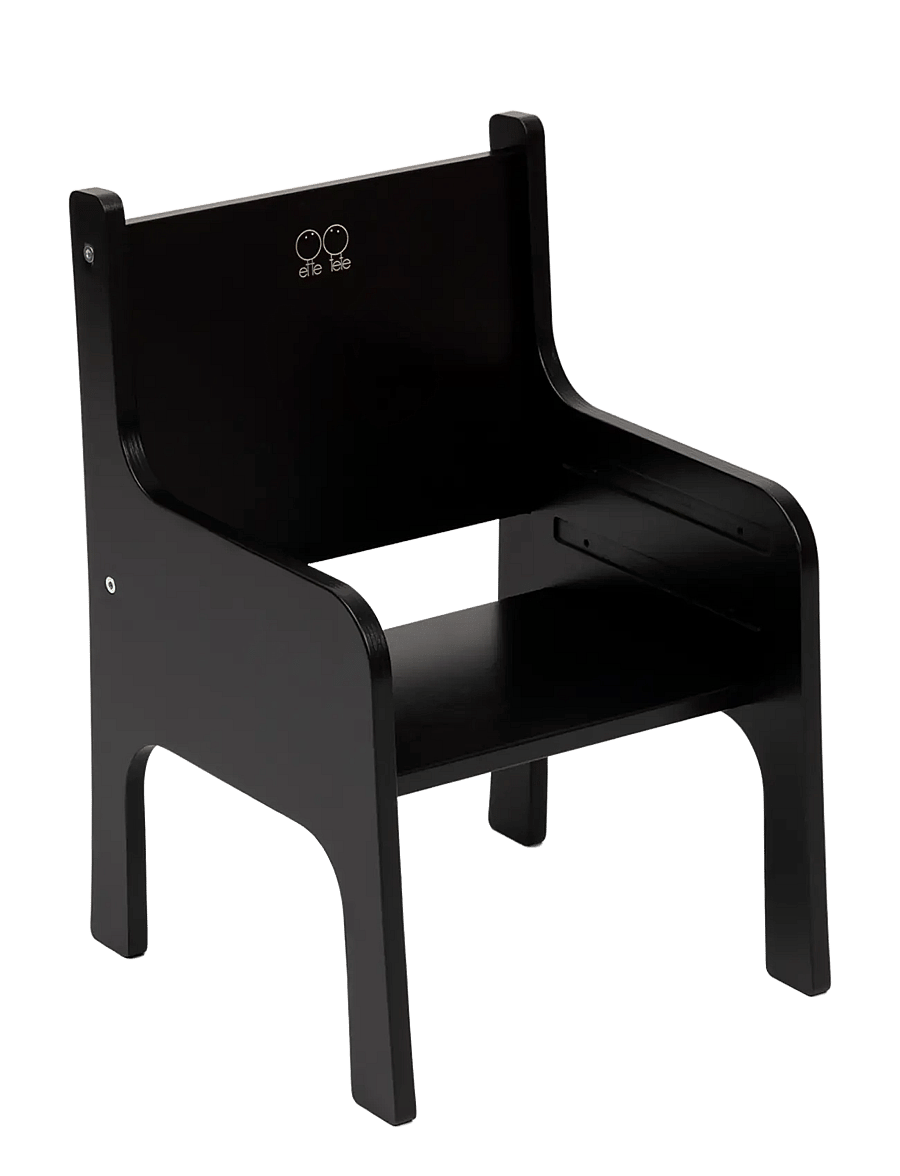 Ette Tete - Tulla Adjustable height chair - stühle & hocker - black - 1