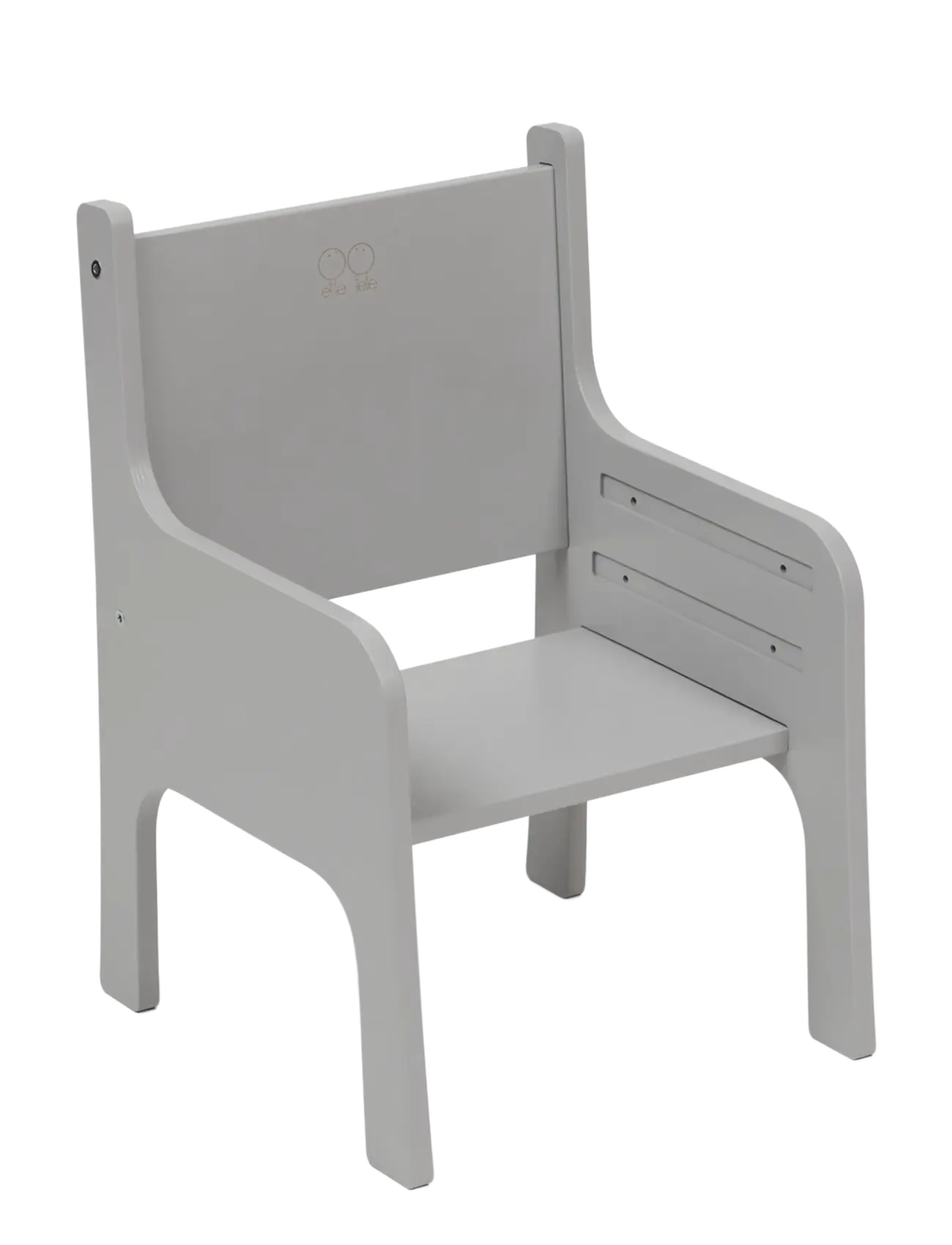 Ette Tete Tulla Adjustable Height Chair, Stol & Stools, Grå, Str: ONE SIZE