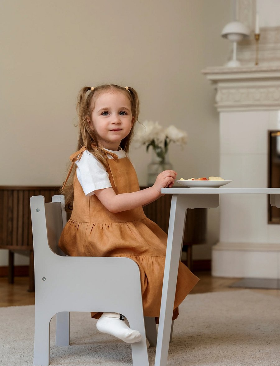Ette Tete - Tulla Adjustable height chair - stühle & hocker - grey - 3